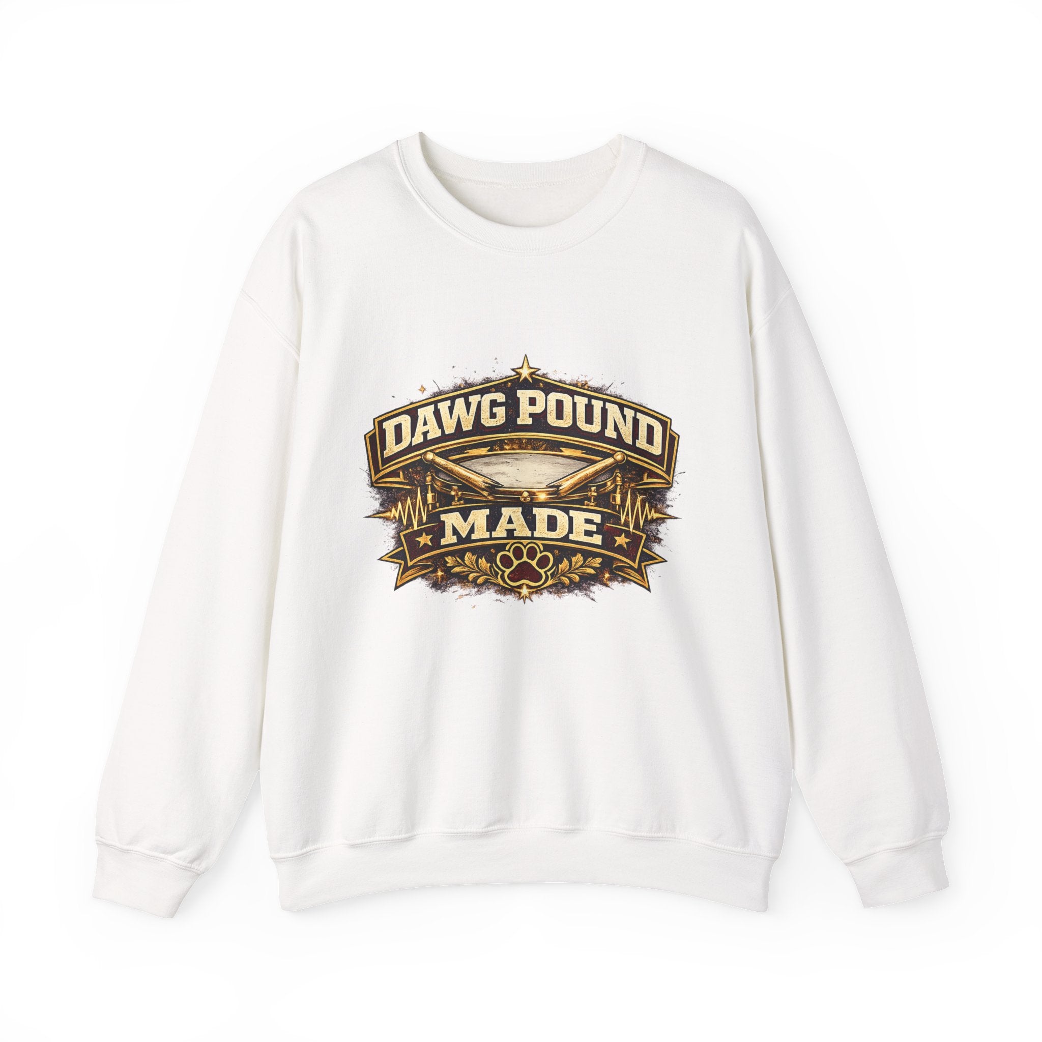 Dawg Pound Made Sweatshirt — Vintage Football Fan Crewneck