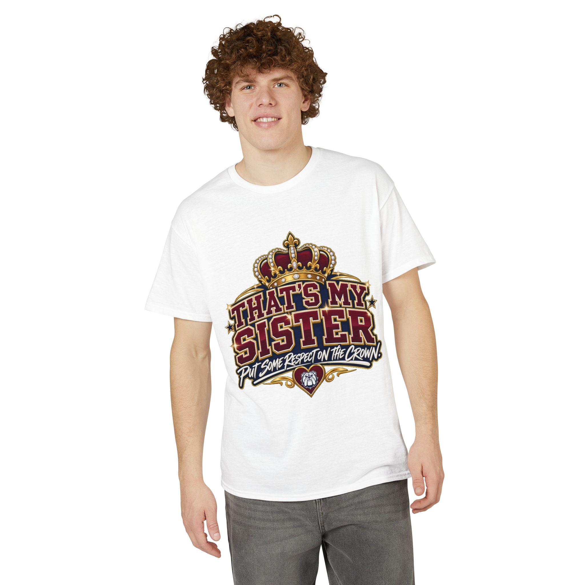 That's My Sister T-Shirt — Put Some Respect on the Crown Sister Crew Tee
