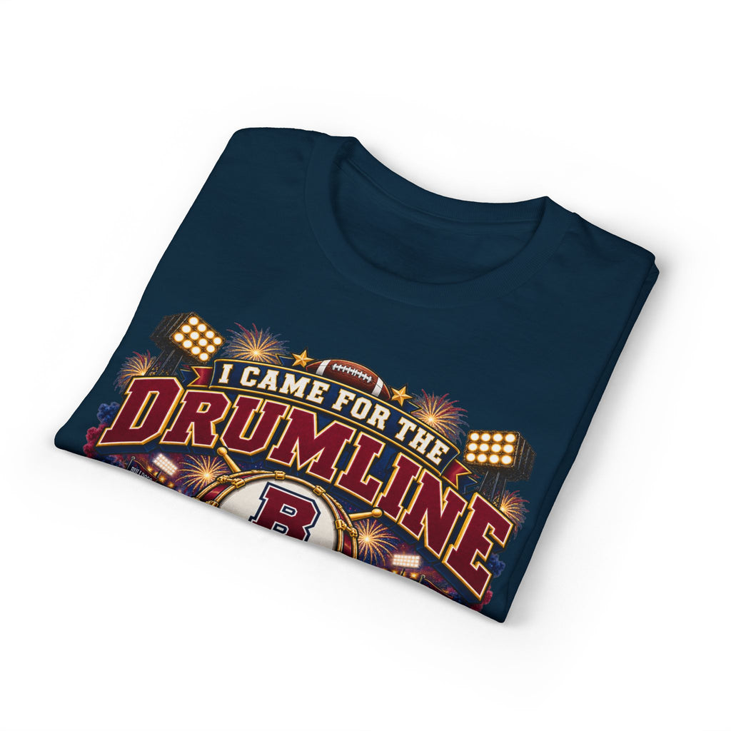 I Came for the Drumline T‑Shirt — Dawg Pound Football Fan Tee