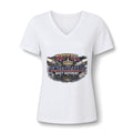 Royal Sweethearts V-Neck Tee — Built Different Vintage Graphic