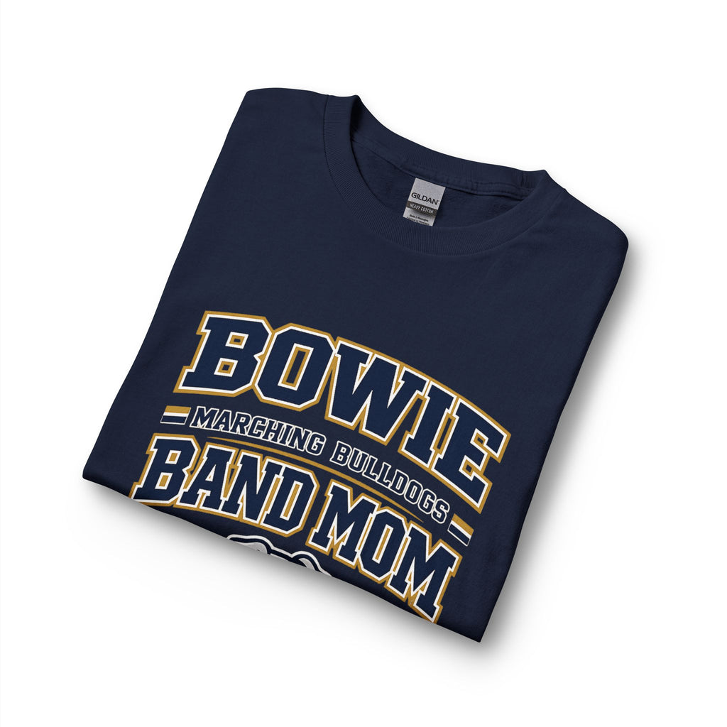 Bowie Bulldogs Band Mom Long Sleeve Crew Neck T-Shirt