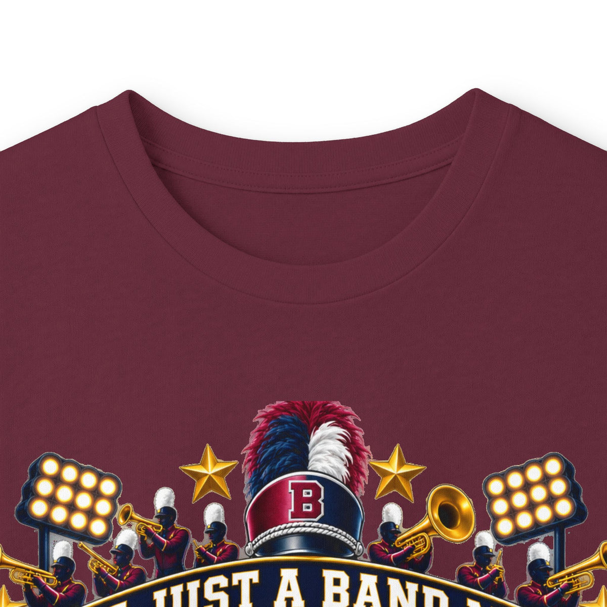 Bulldog Band Mom Long Sleeve Tee – “Not Just a Band Mom” Fan Shirt
