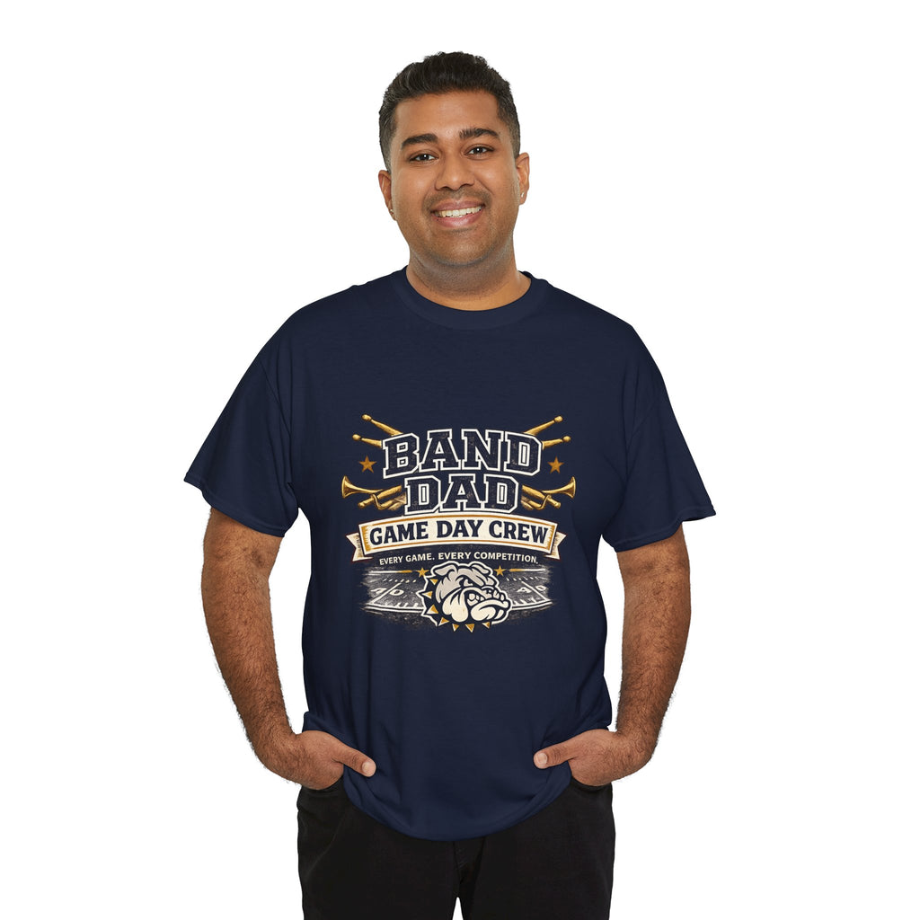 Band Dad T-Shirt – "Game Day Crew" Marching Band Support Tee
