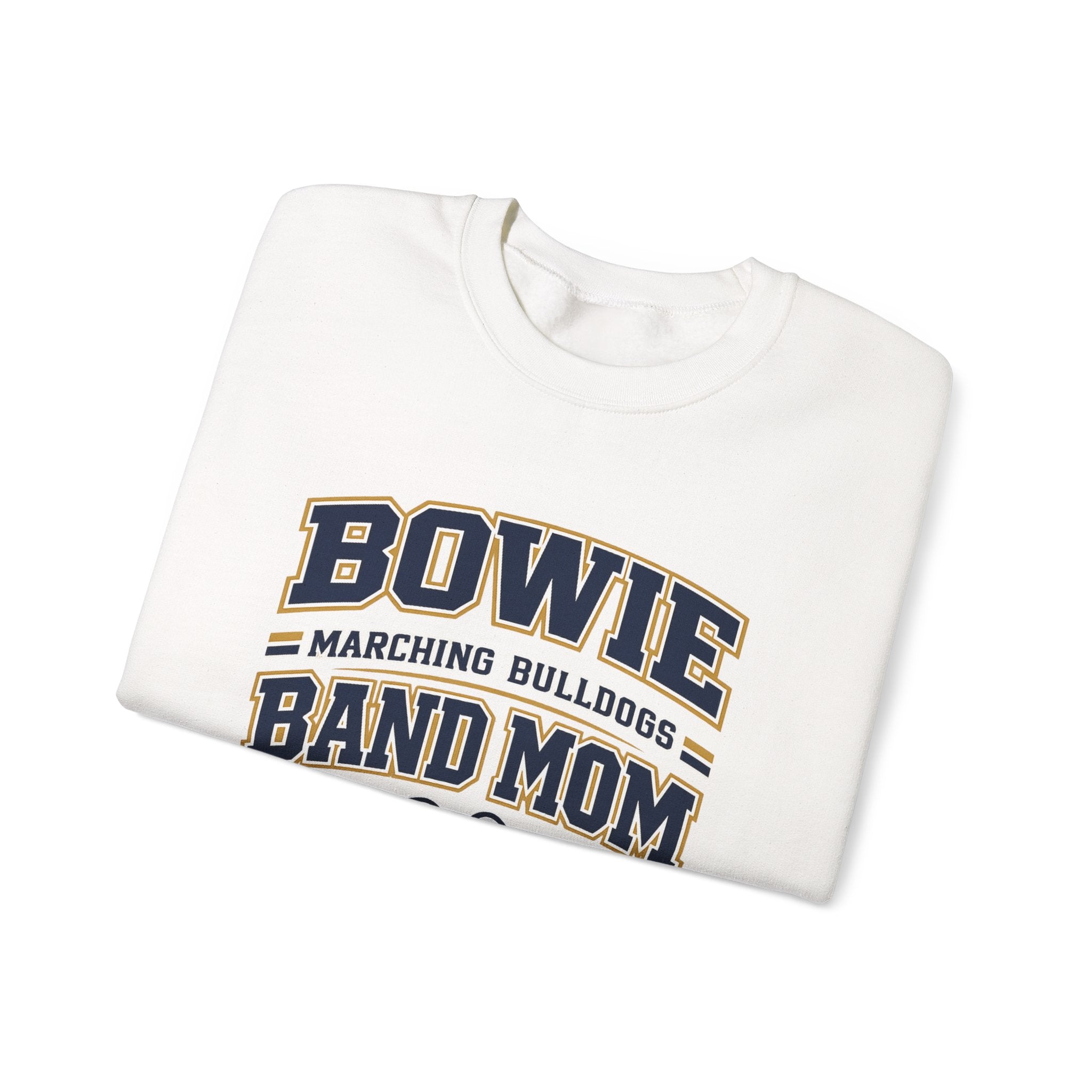 Bowie Bulldogs Mom Crew Neck Sweatshirt