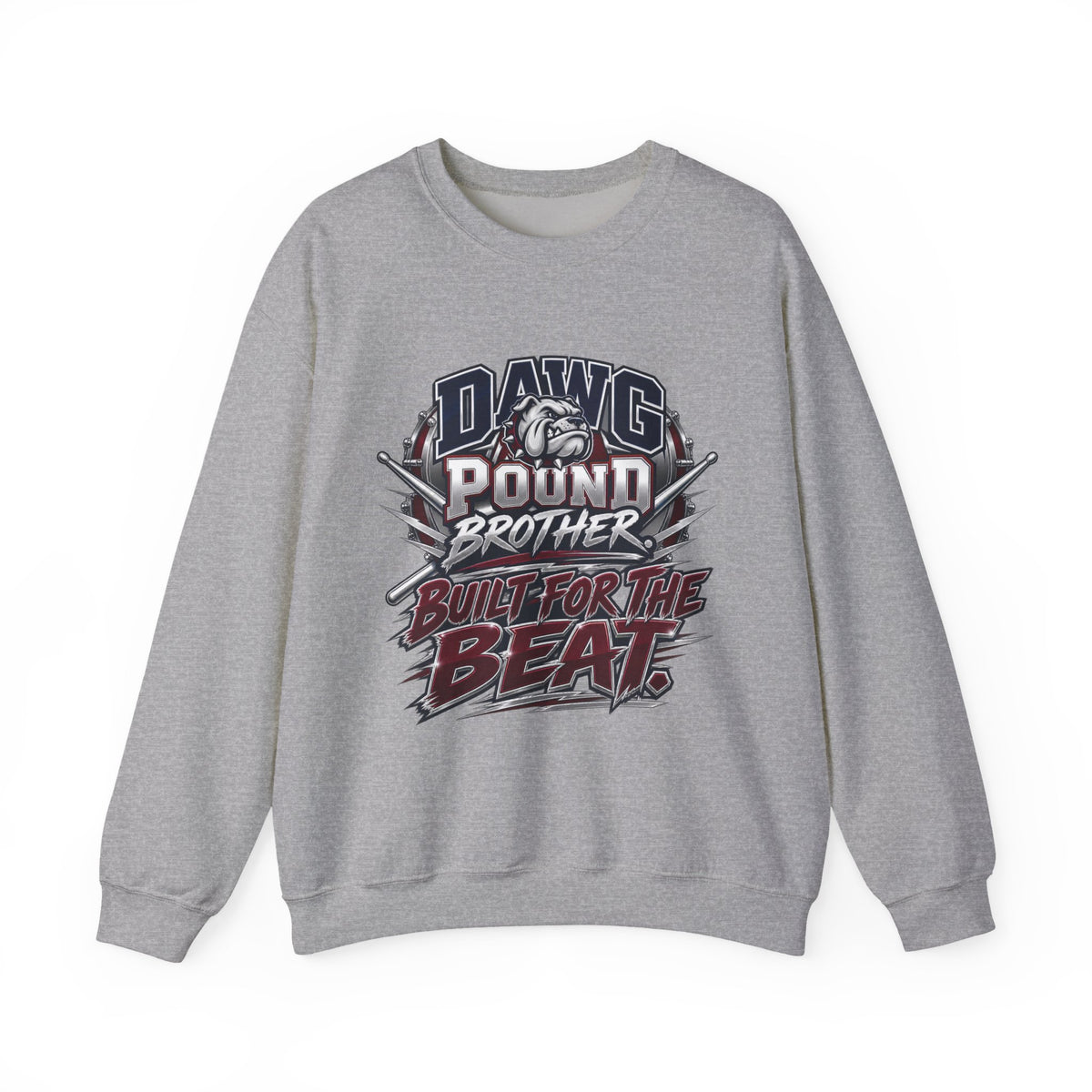 Dawg Pound Brother Crewneck Sweatshirt – Built for the Beat Graphic