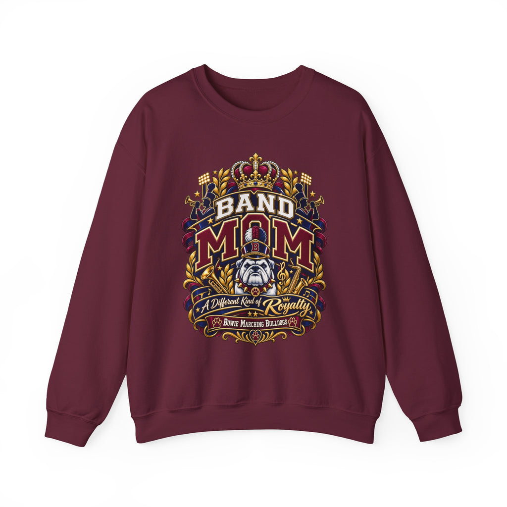 Band Mom Crewneck Sweatshirt – Regal Bulldog Marching Band Design