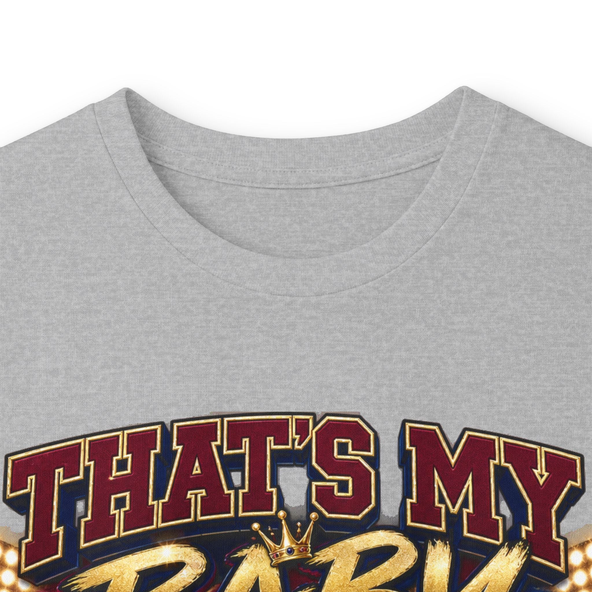 Long Sleeve Tee - "That's My Baby" Brass Band Music Bulldog Design