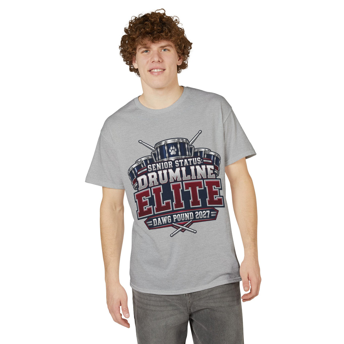 Drumline Elite Senior T‑Shirt — "Dawg Pound 2027" Band Tee