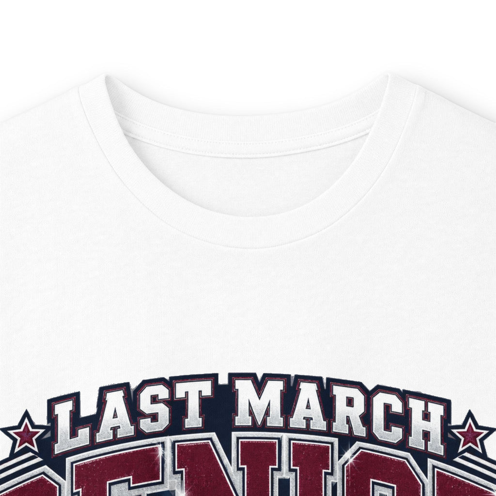 Senior 2027 Long Sleeve Tee — "Last March" Bulldog Legacy Forever