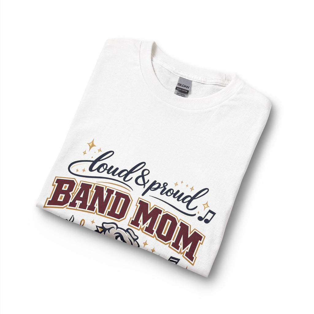 Loud & Proud Band Mom Long Sleeve Tee — Bowie Marching Bulldogs