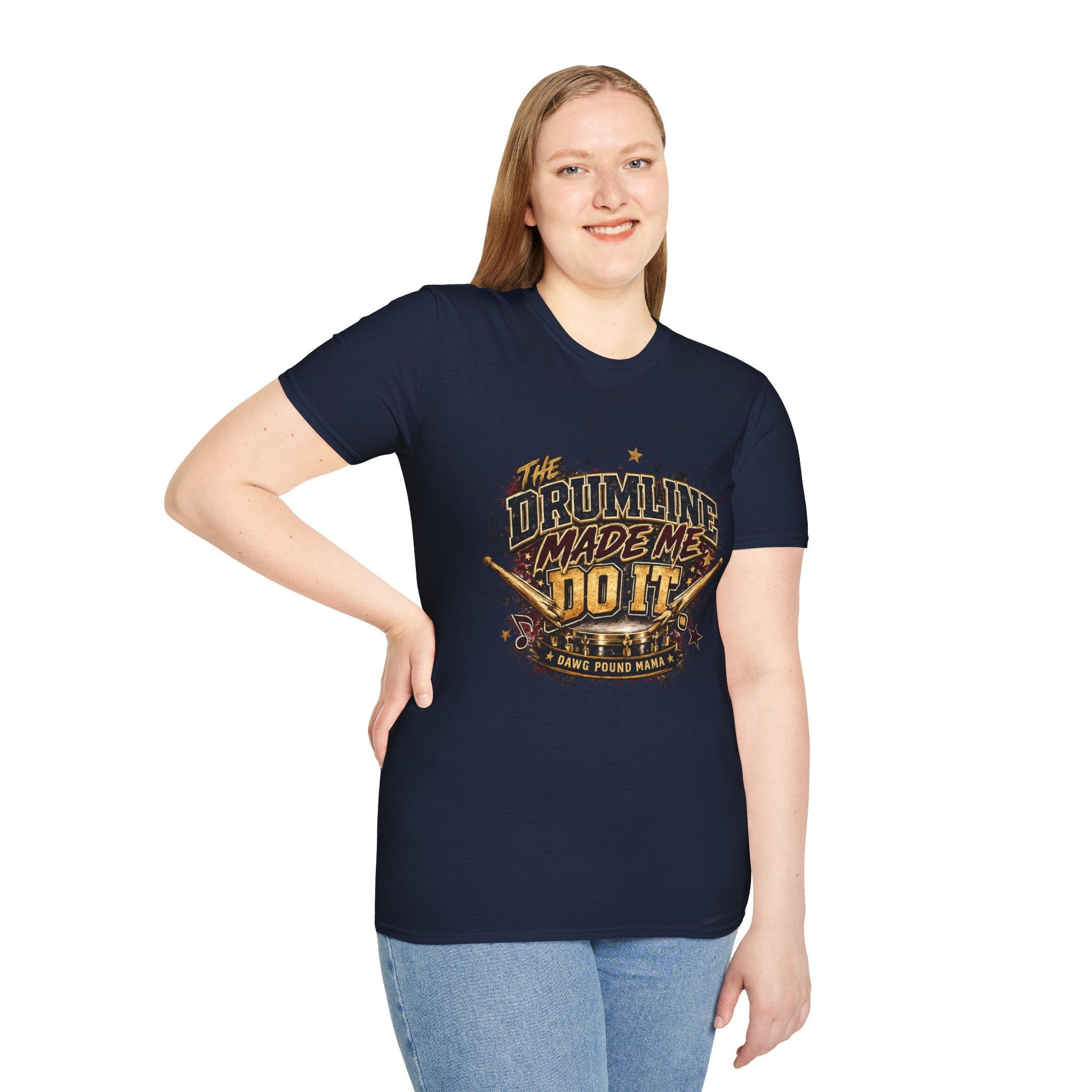 Drumline Made Me Do It T-Shirt — Drumline Musician Tee