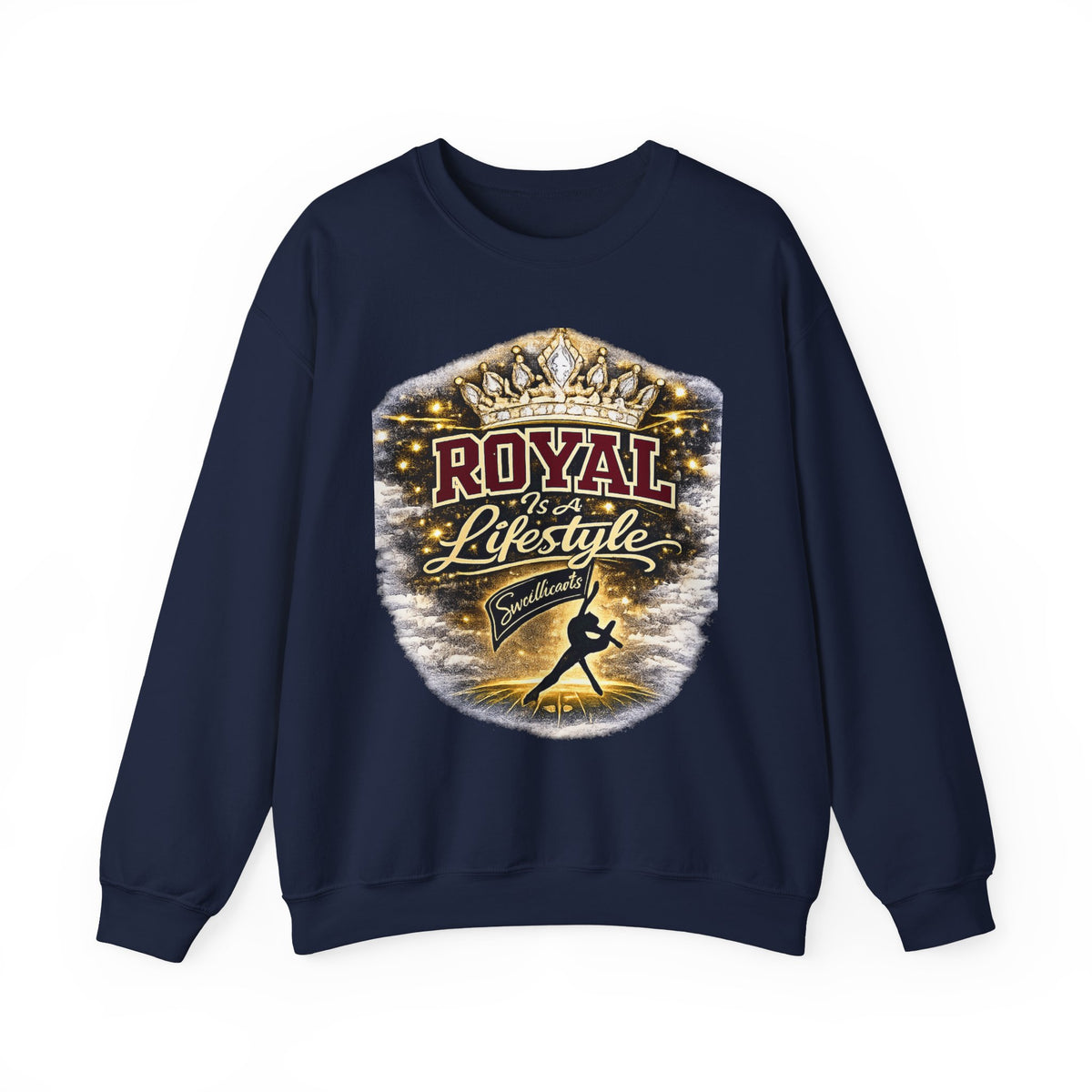 Royal Lifestyle Sweatshirt — Crown Graphic Crewneck