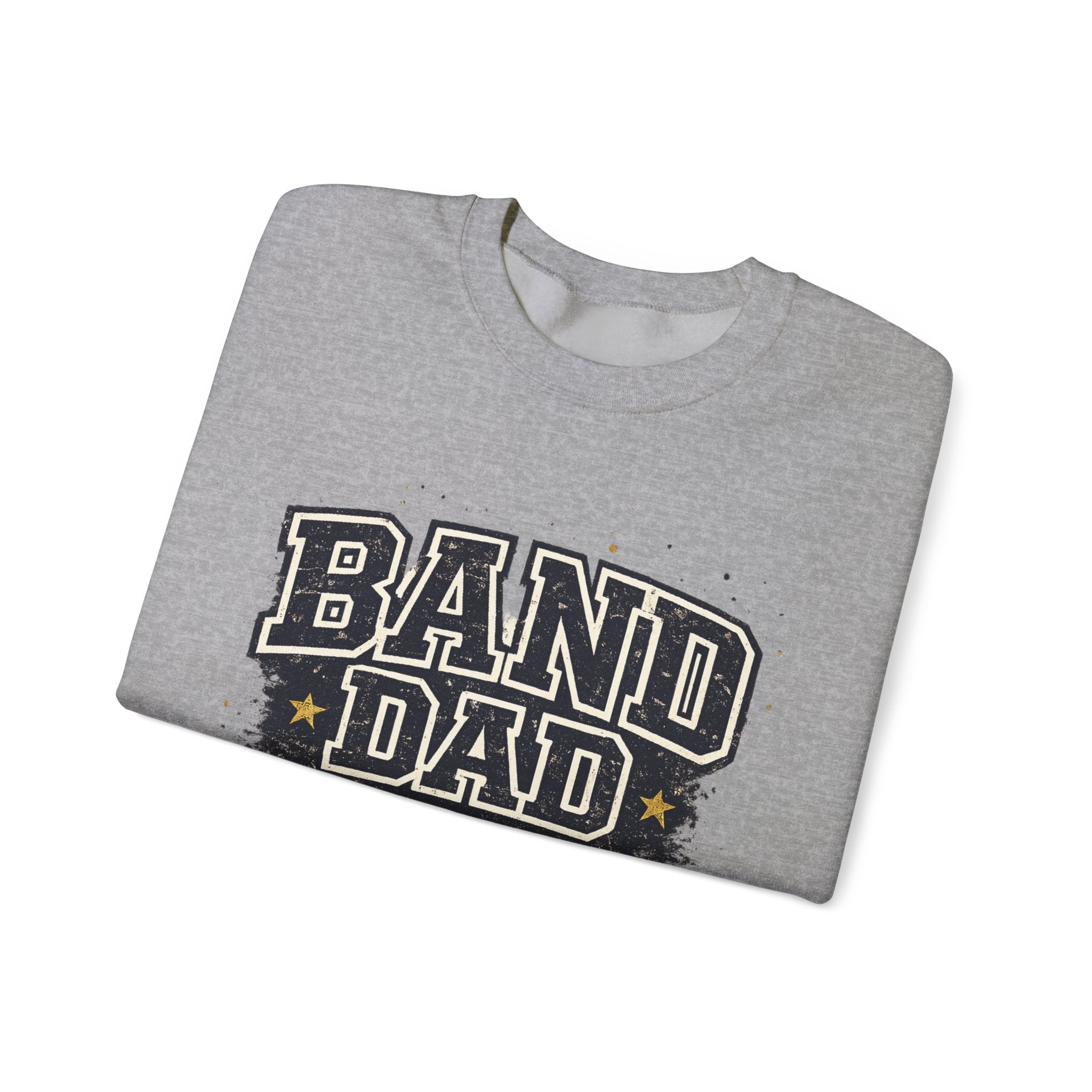Band Dad Crewneck Sweatshirt — "Built Different" Proud Band Dad Pullover