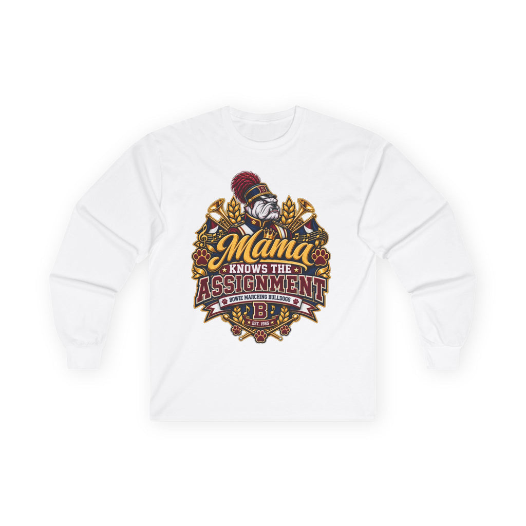 Mama Knows the Assignment Long Sleeve Tee
