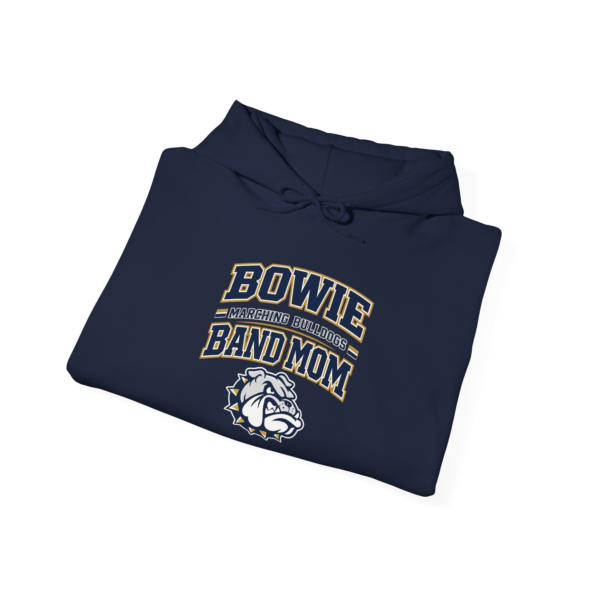 Bowie Marching Bulldogs Mom Heavy Blend Hoodie