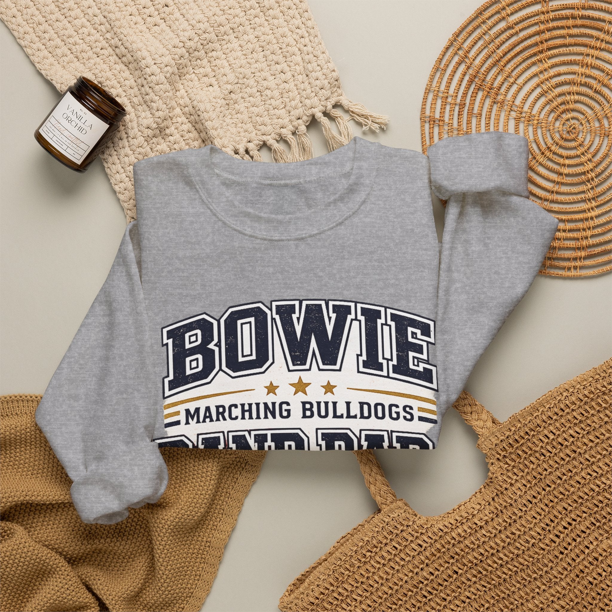 Bowie Bulldogs Band Dad Sweatshirt