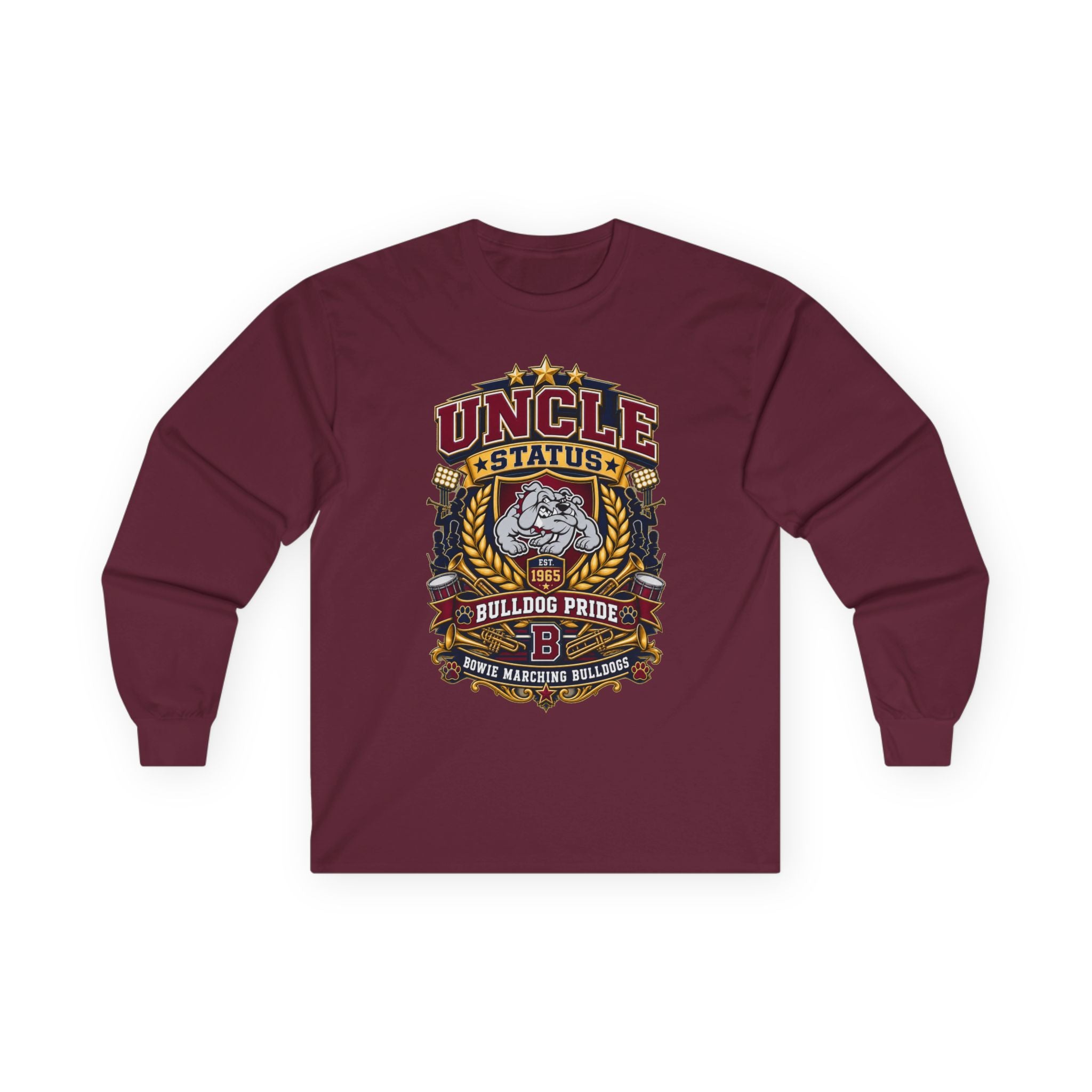 Uncle Status Bulldog Pride Long Sleeve Tee