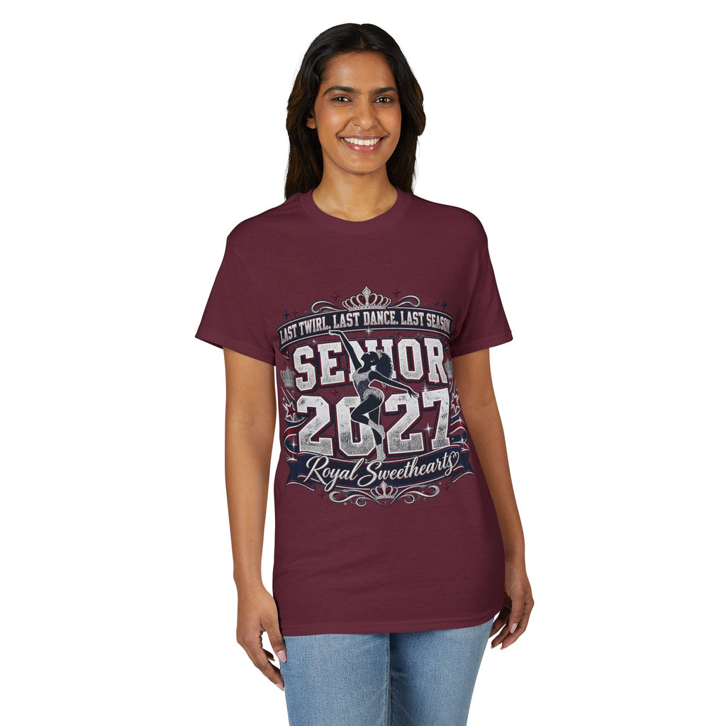 Senior 2027 Royal Sweethearts Twirl Dance T-Shirt