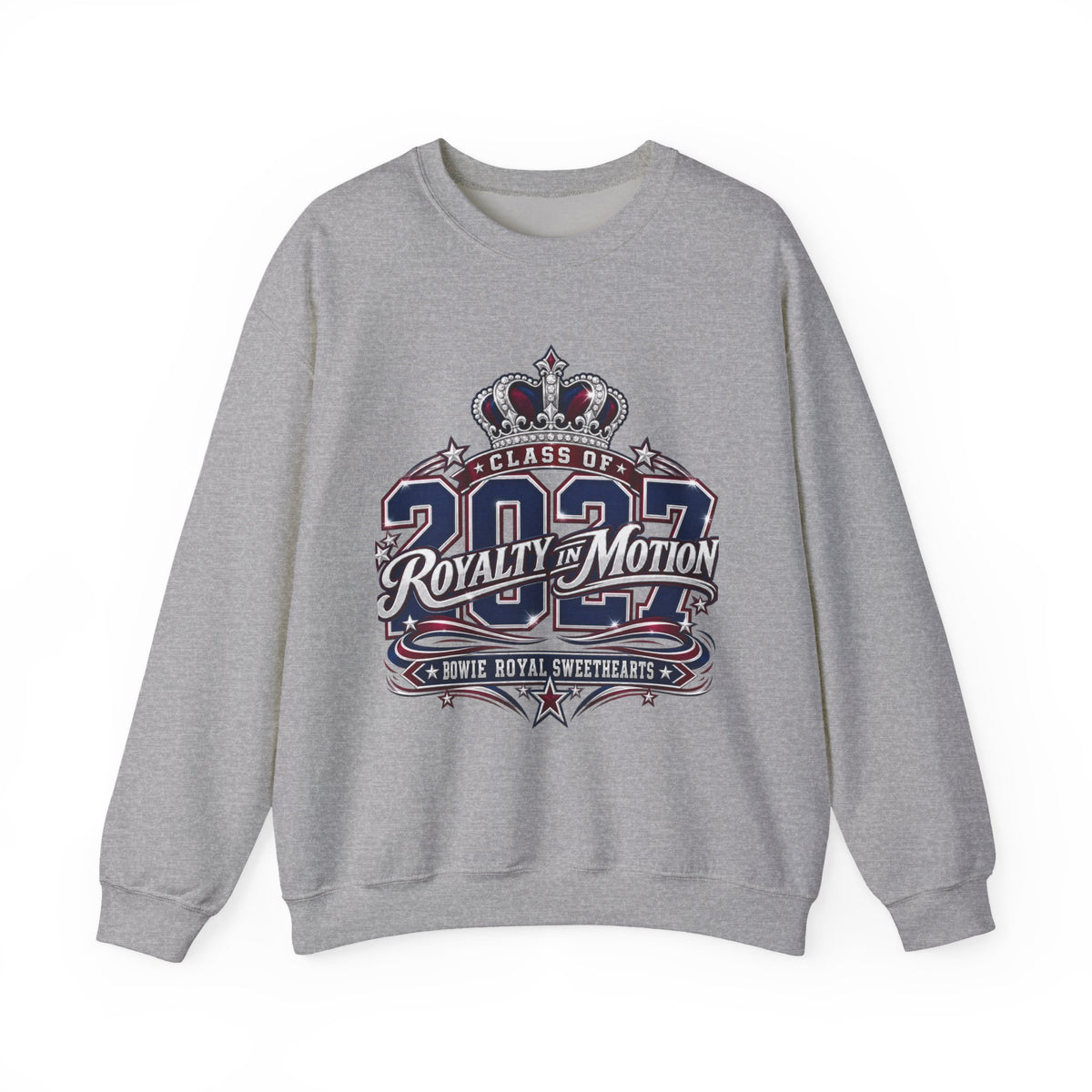 Class of 2027 'Royalty in Motion' Crewneck Sweatshirt