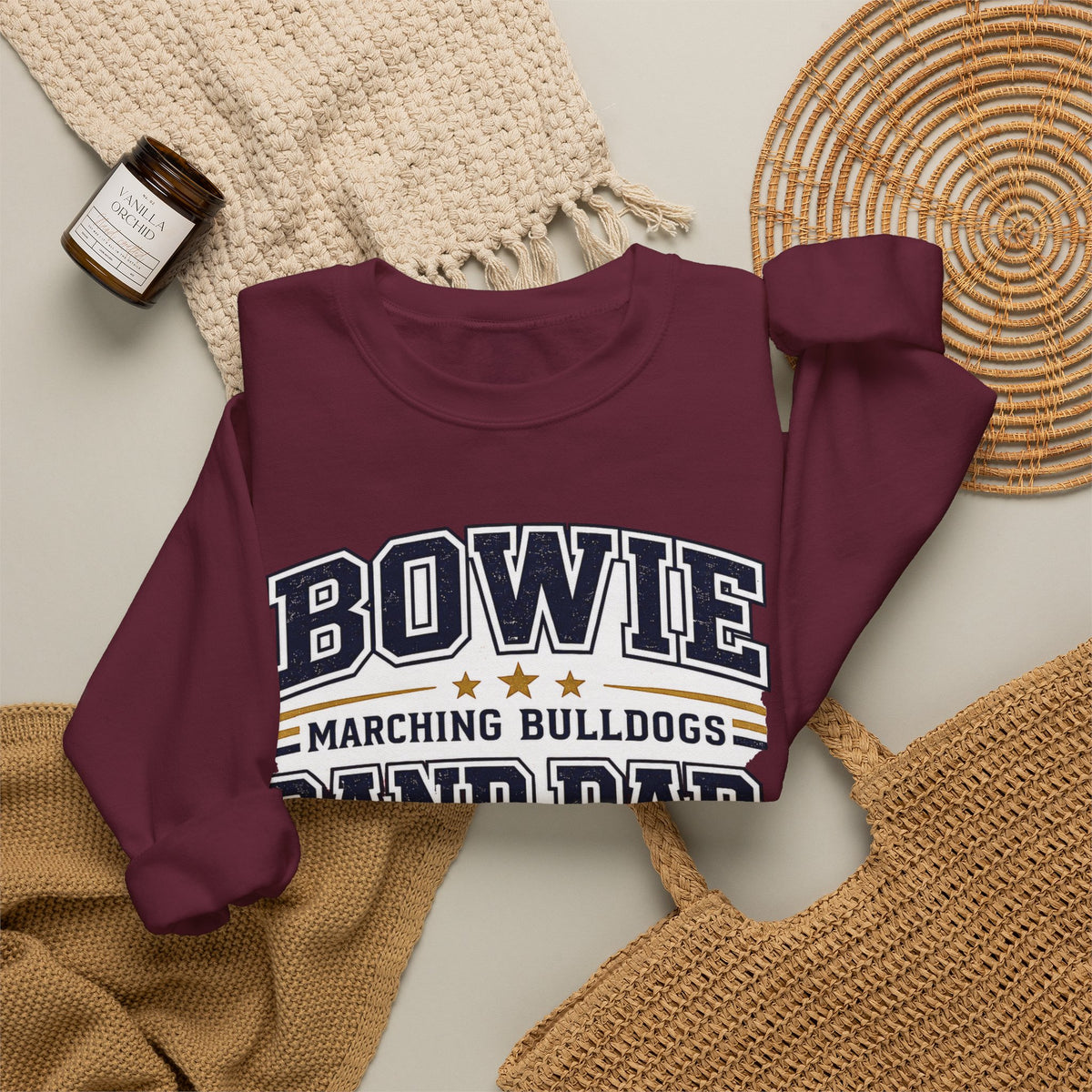 Bowie Bulldogs Band Dad Sweatshirt