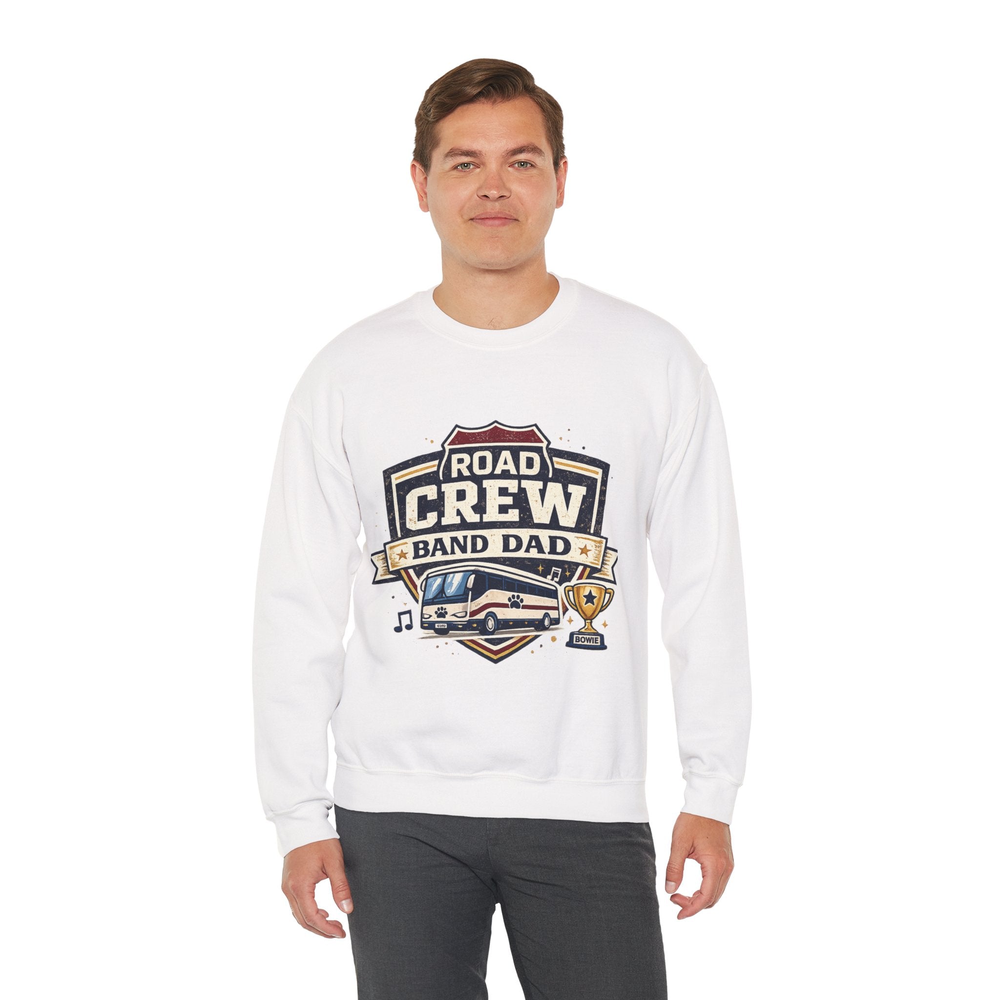 Road Crew Band Dad Sweatshirt — Touring Band Parent Gift
