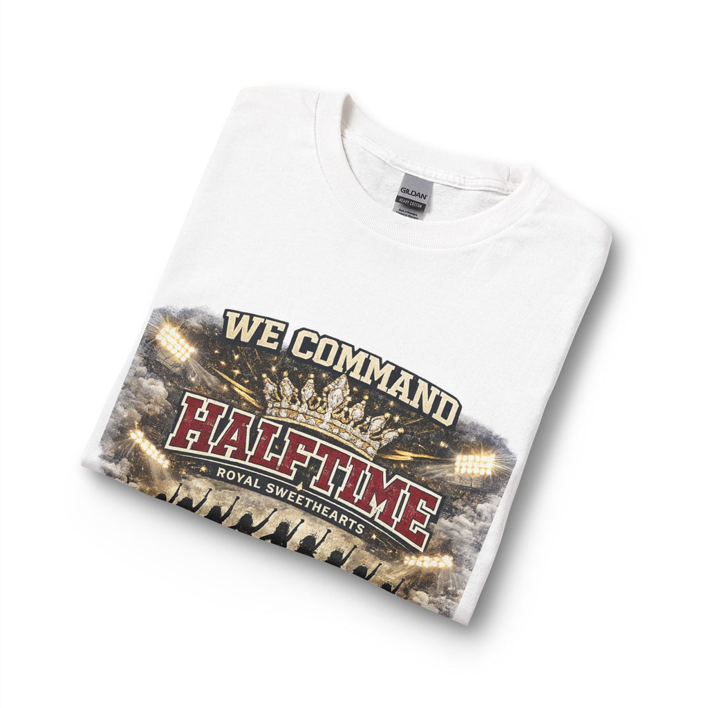 Halftime Dance Crew Long Sleeve Shirt — “We Command Halftime” Football Game Tee