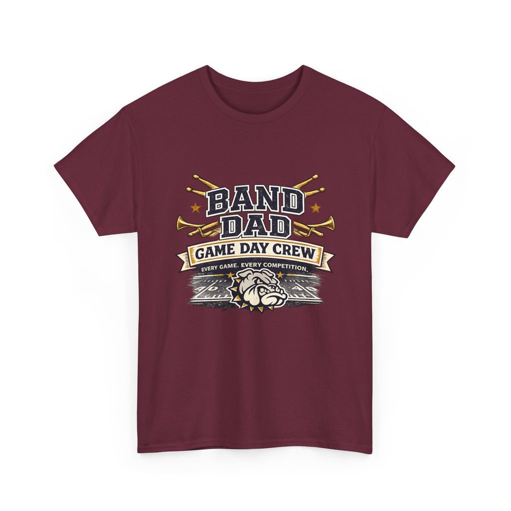 Band Dad T-Shirt – "Game Day Crew" Marching Band Support Tee