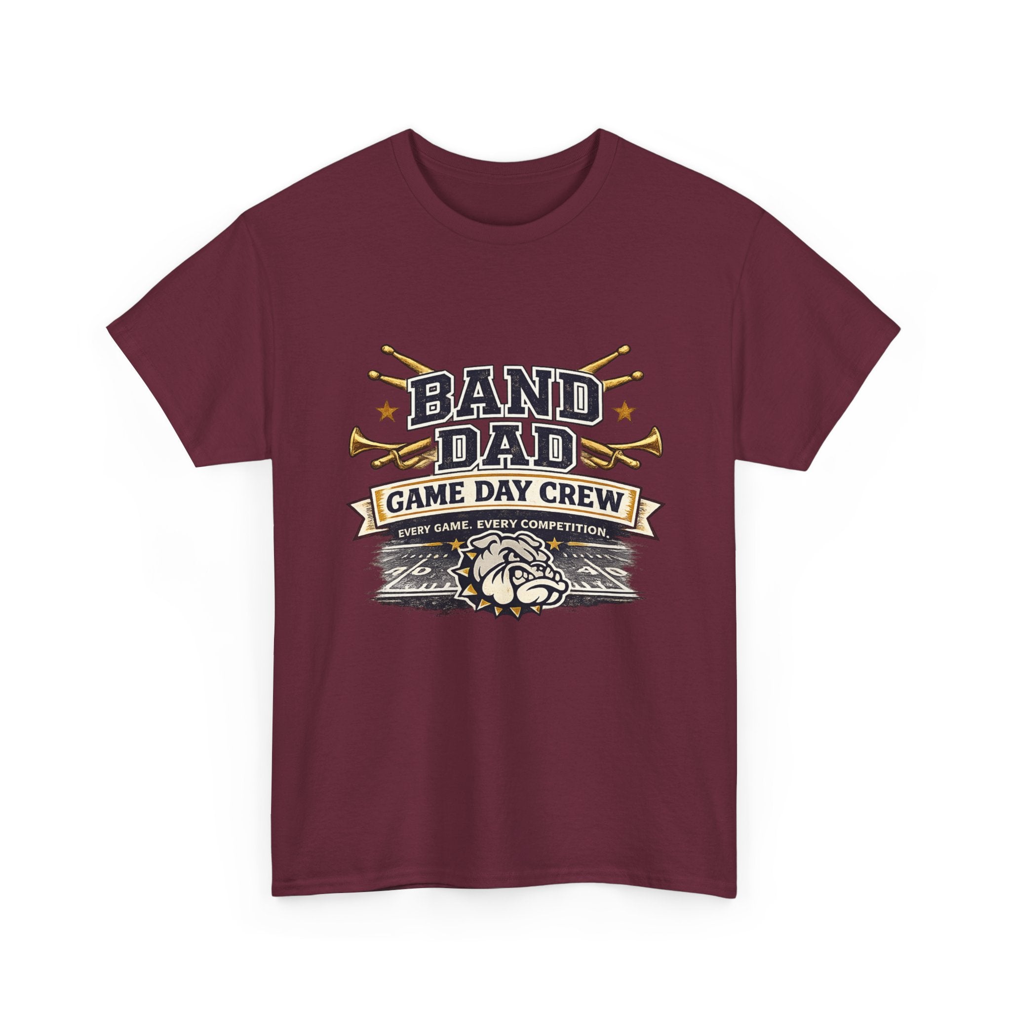 Band Dad T-Shirt – "Game Day Crew" Marching Band Support Tee