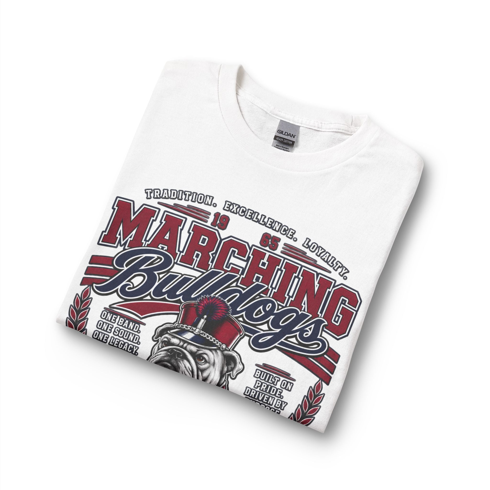 Marching Bulldogs Granddad Tee — Vintage Bulldog Band Long Sleeve (Inspired By: Mr. Wendel Matthews)