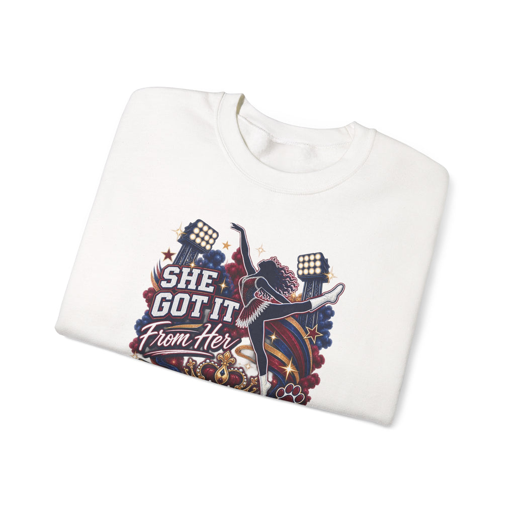 Grandma Rocker Crewneck Sweatshirt — "She Got It From Her Grandma" Vintage Concert Design