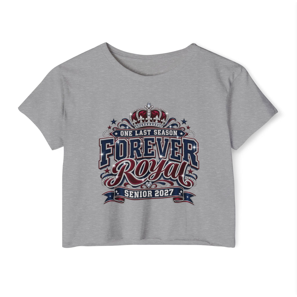 Forever Royal Senior 2027 Crop Top