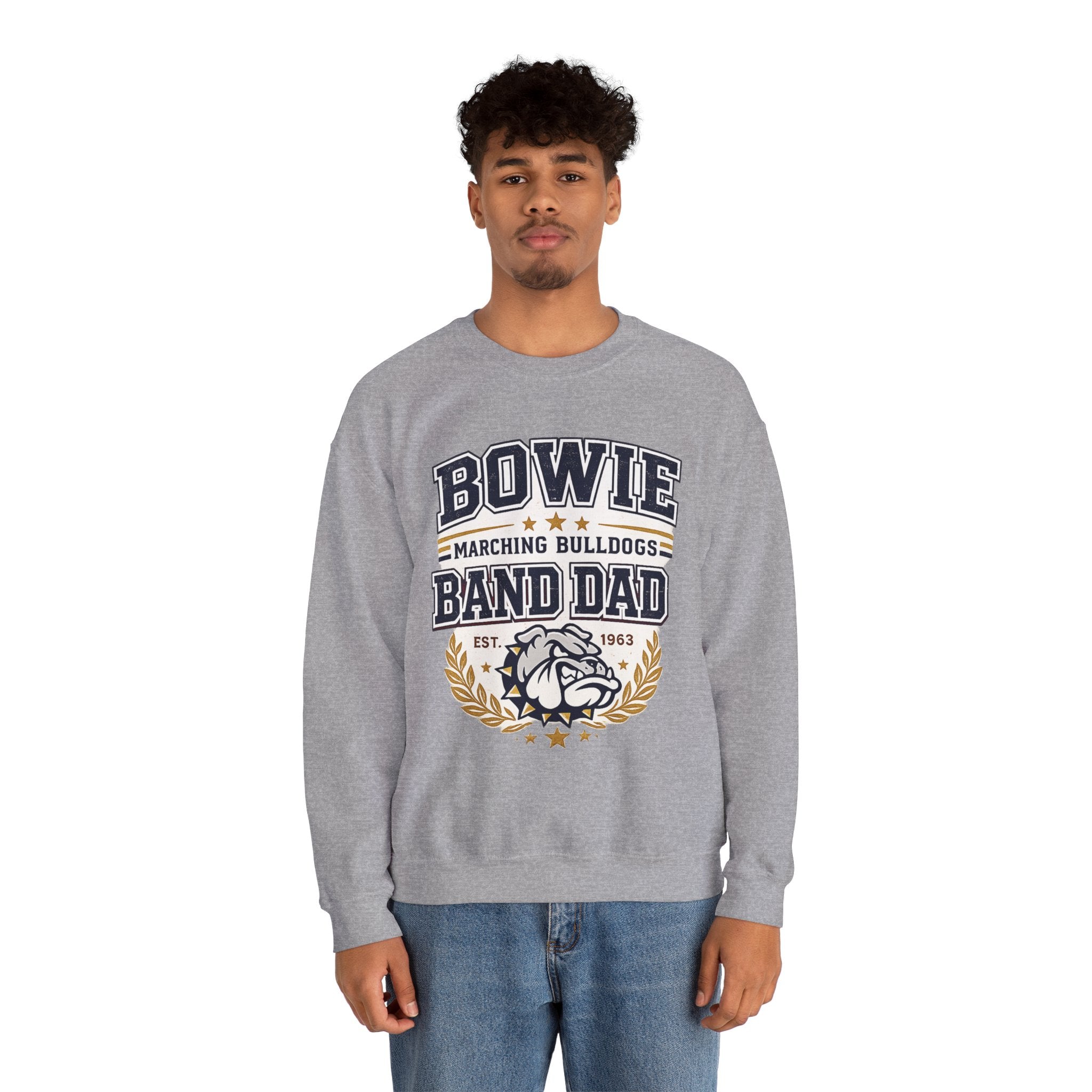 Bowie Bulldogs Band Dad Sweatshirt