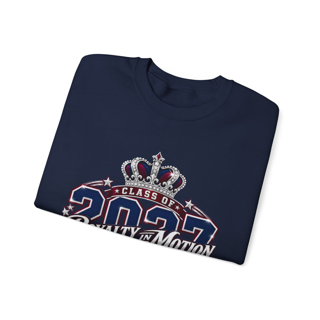 Class of 2027 'Royalty in Motion' Crewneck Sweatshirt