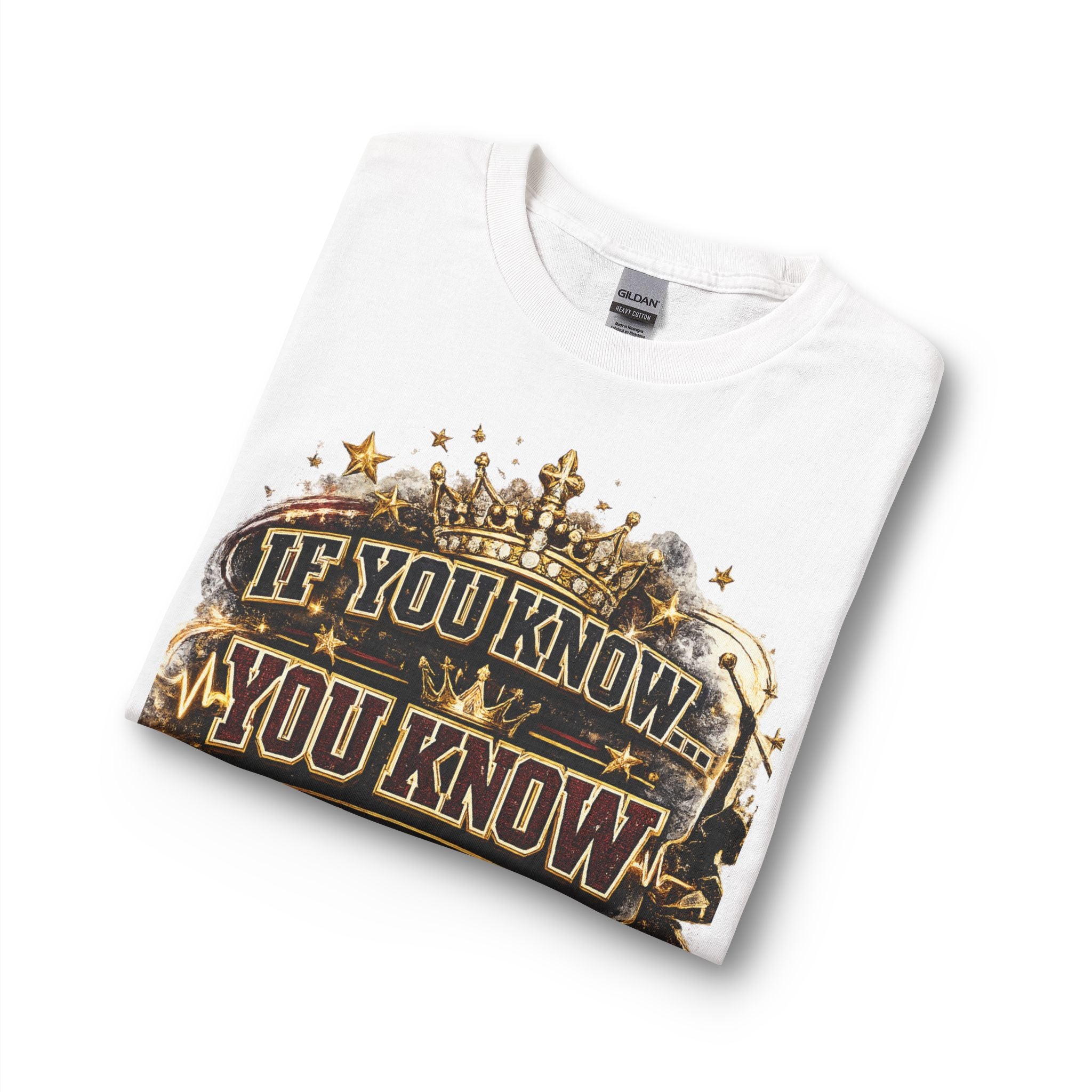 If You Know You Know Long Sleeve Tee — Retro Football 'Royal Sweethearts' Design