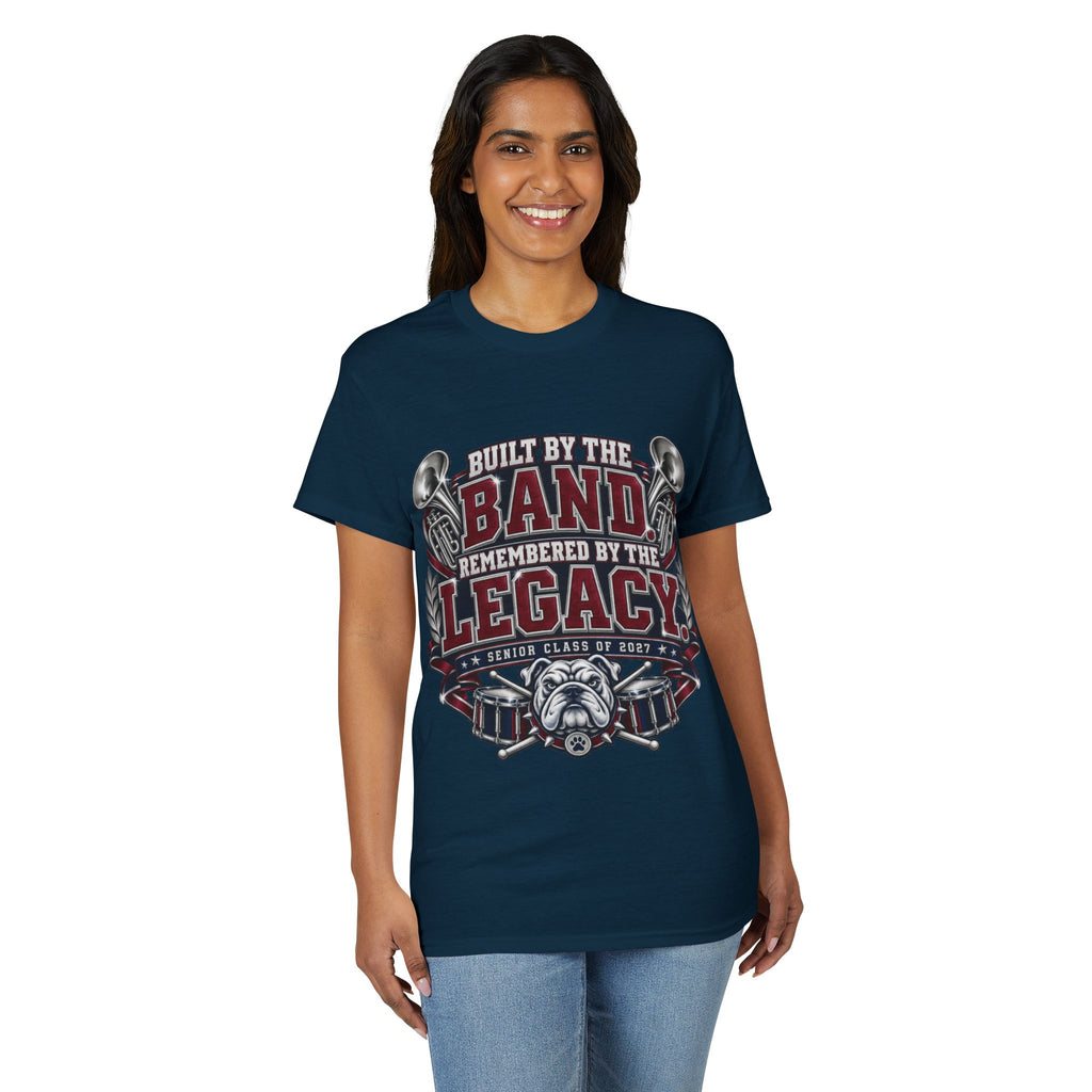 Band Legacy Bulldog T‑Shirt — "Built By The Band, Remembered By The Legacy"