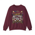 Grandpas Hit Different Sweatshirt - Funny Retro Grandpa Gift Crewneck
