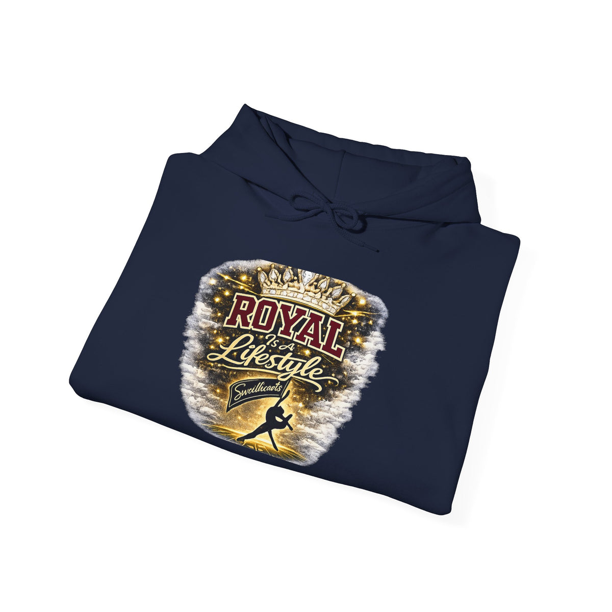 Royal Lifestyle Hoodie - Crown Graphic Pullover for Regal Streetwear