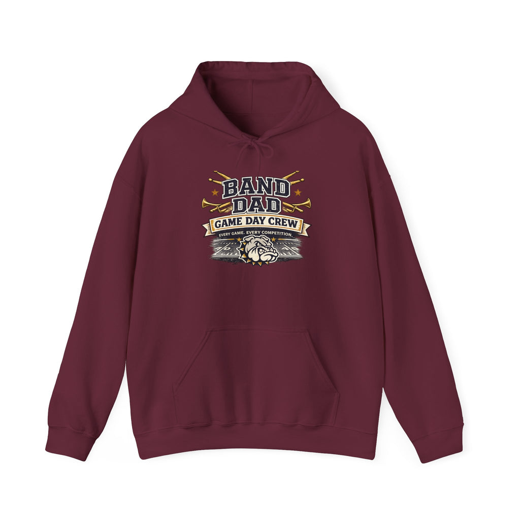 Band Dad Hoodie - Game Day Crew Marching Band Dad Sweatshirt