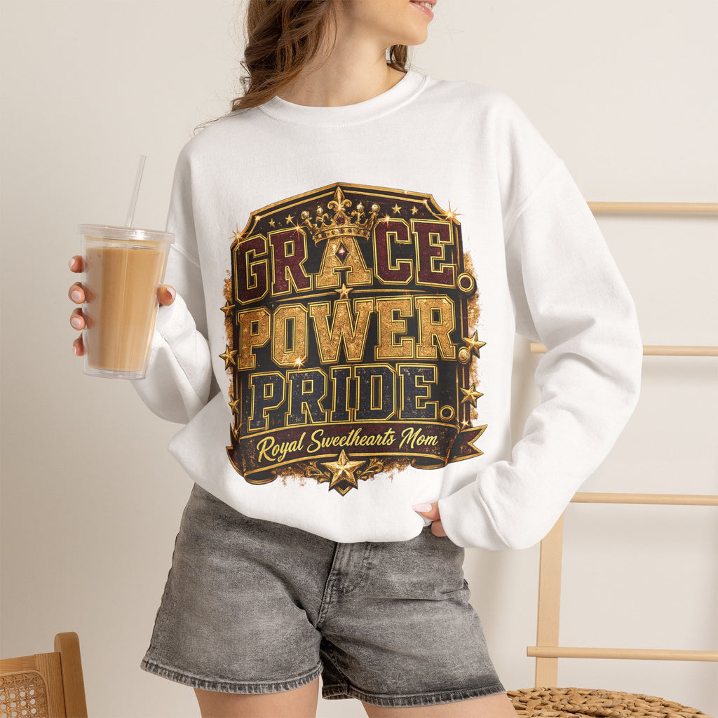Grace Power Pride Crewneck Sweatshirt — Royal Steelband Tribute