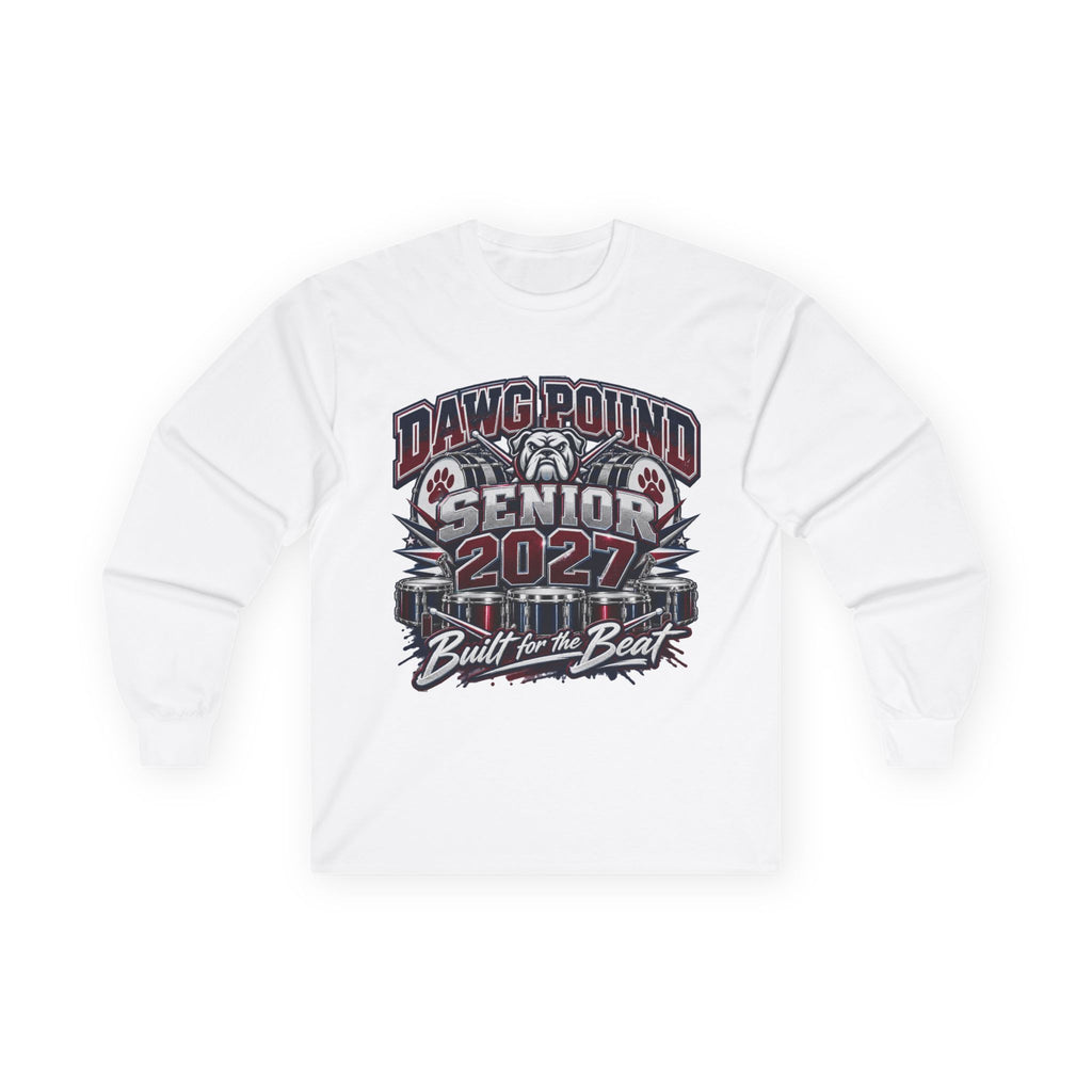 Dawg Pound Senior 2027 Long Sleeve Tee – “Built for the Beat”