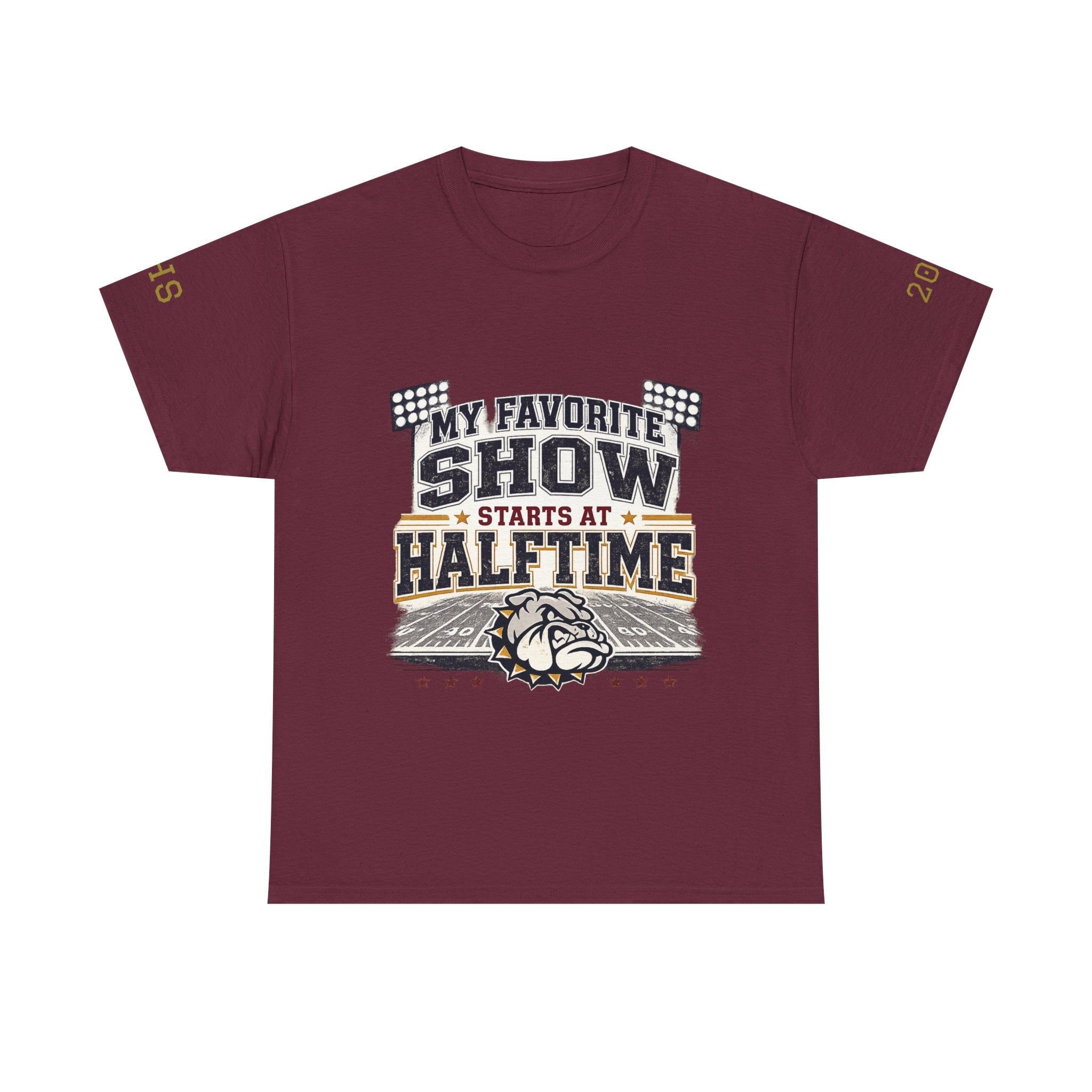 My Favorite Show Starts at Halftime Football T-Shirt