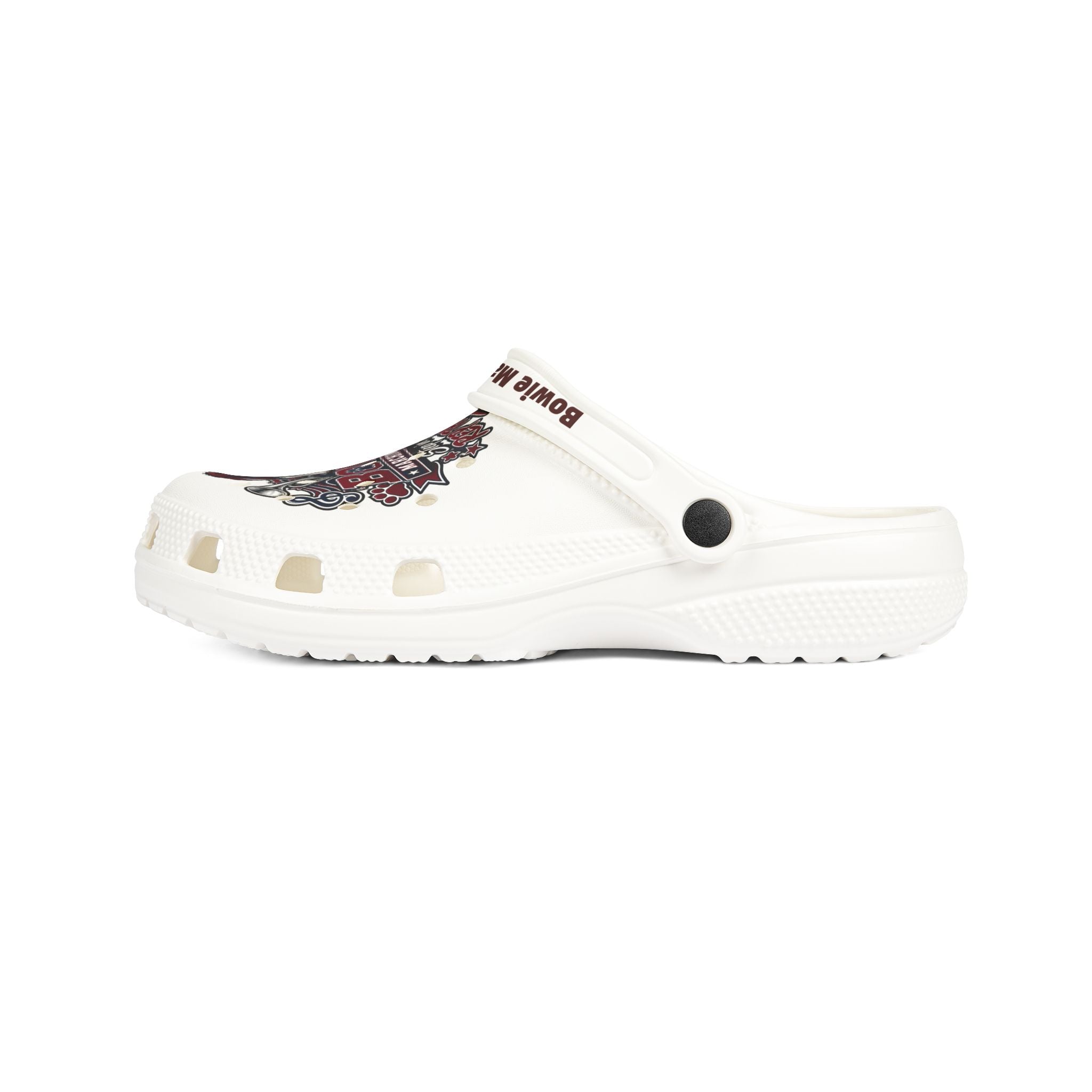 Bowie Marching Band Printed EVA Clogs — Comfortable Lightweight Foam Shoes
