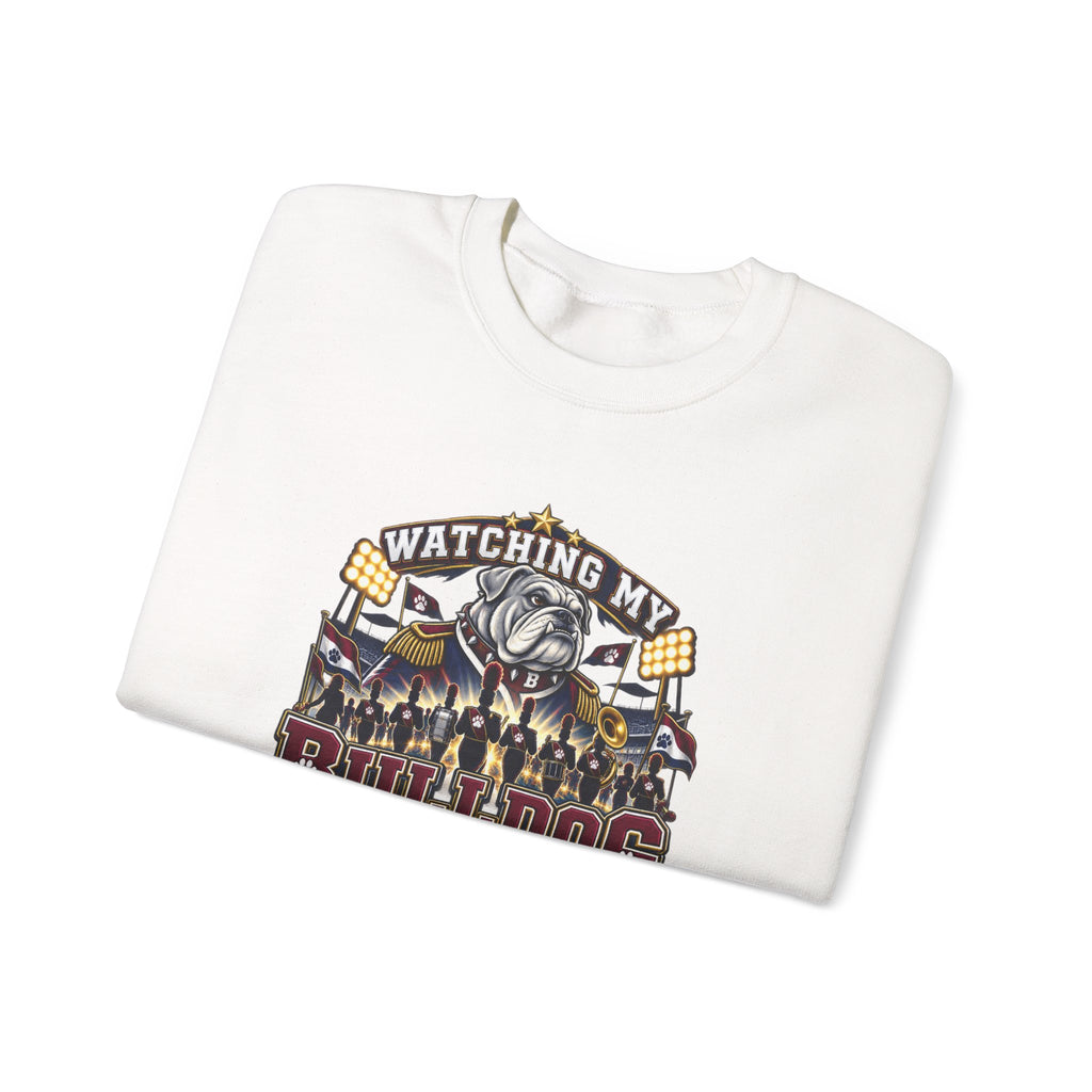 Bulldog March Into Greatness Crewneck Sweatshirt