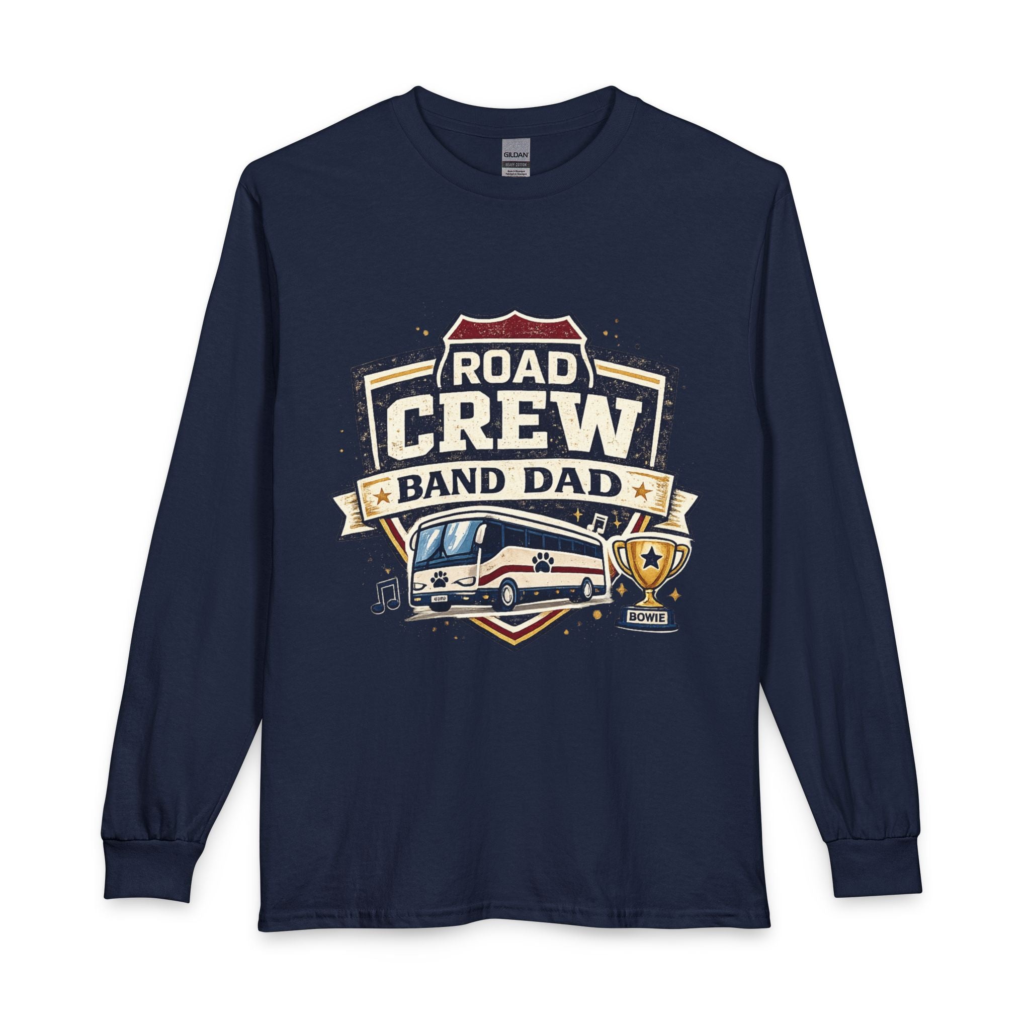 Road Crew Band Dad Long Sleeve T-Shirt