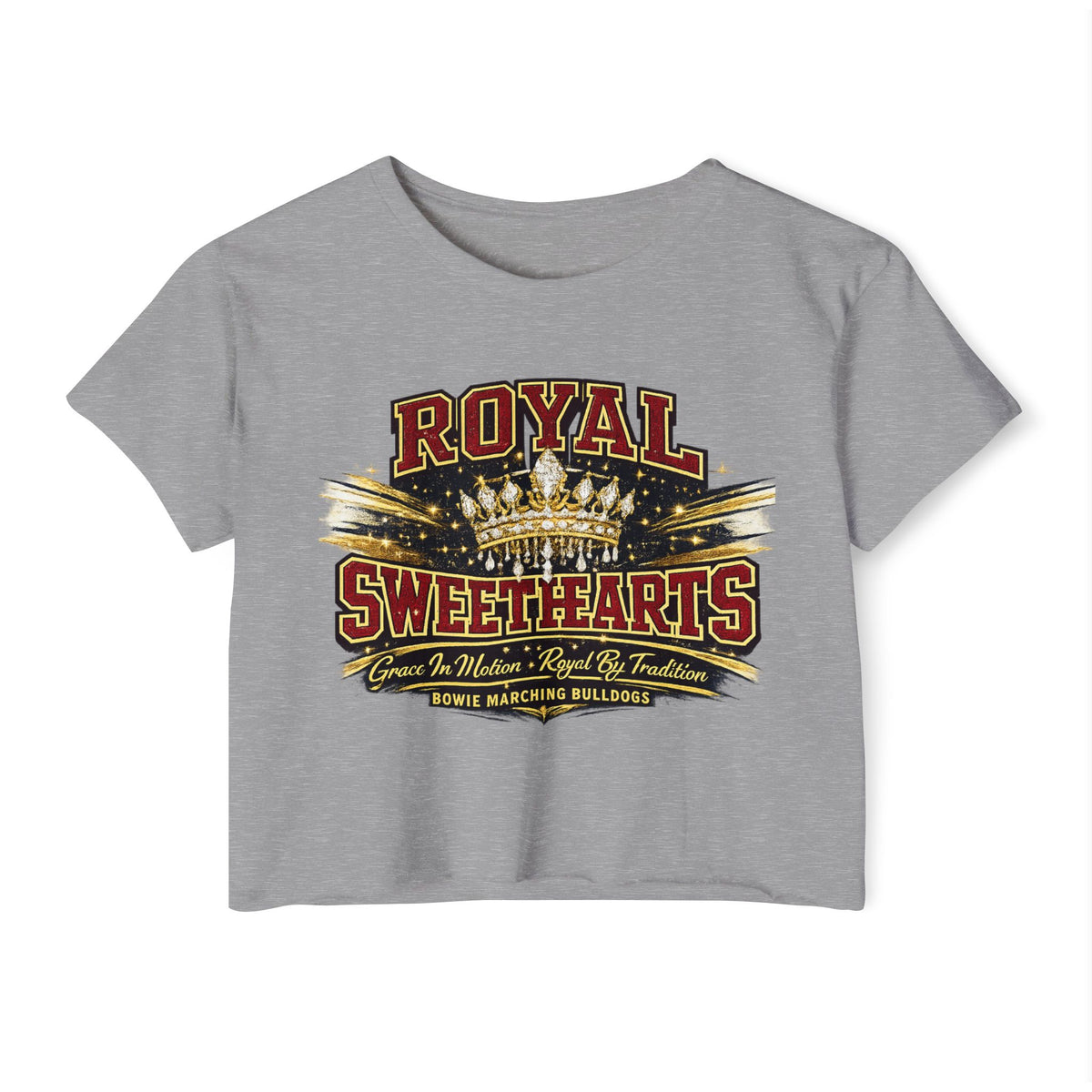 Royal Sweethearts Festival Crop Top — Vintage Band/Parade Graphic Tee