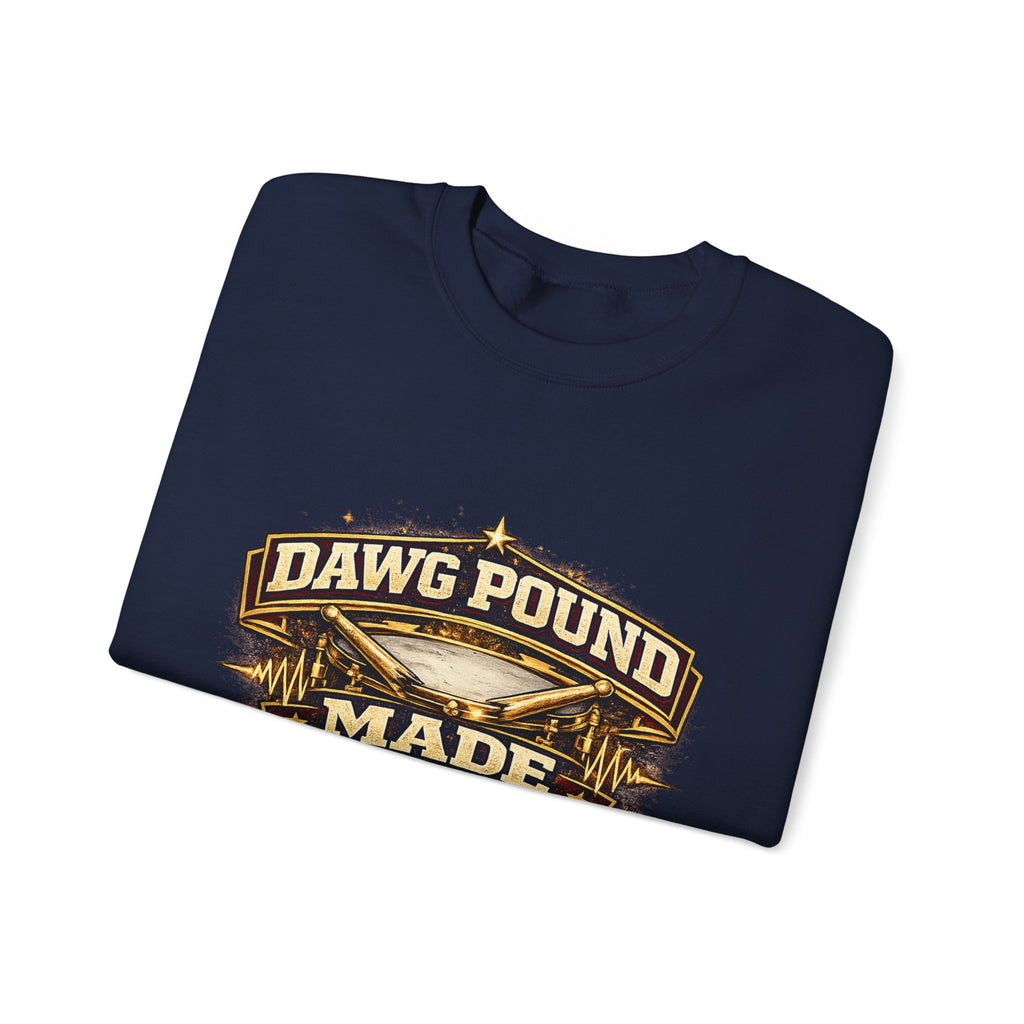 Dawg Pound Made Sweatshirt — Vintage Football Fan Crewneck