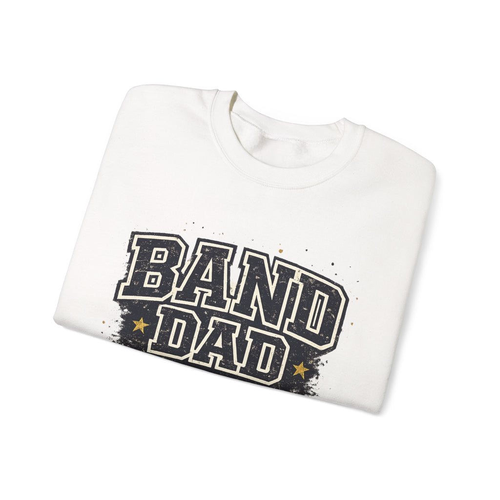 Band Dad Crewneck Sweatshirt — "Built Different" Proud Band Dad Pullover