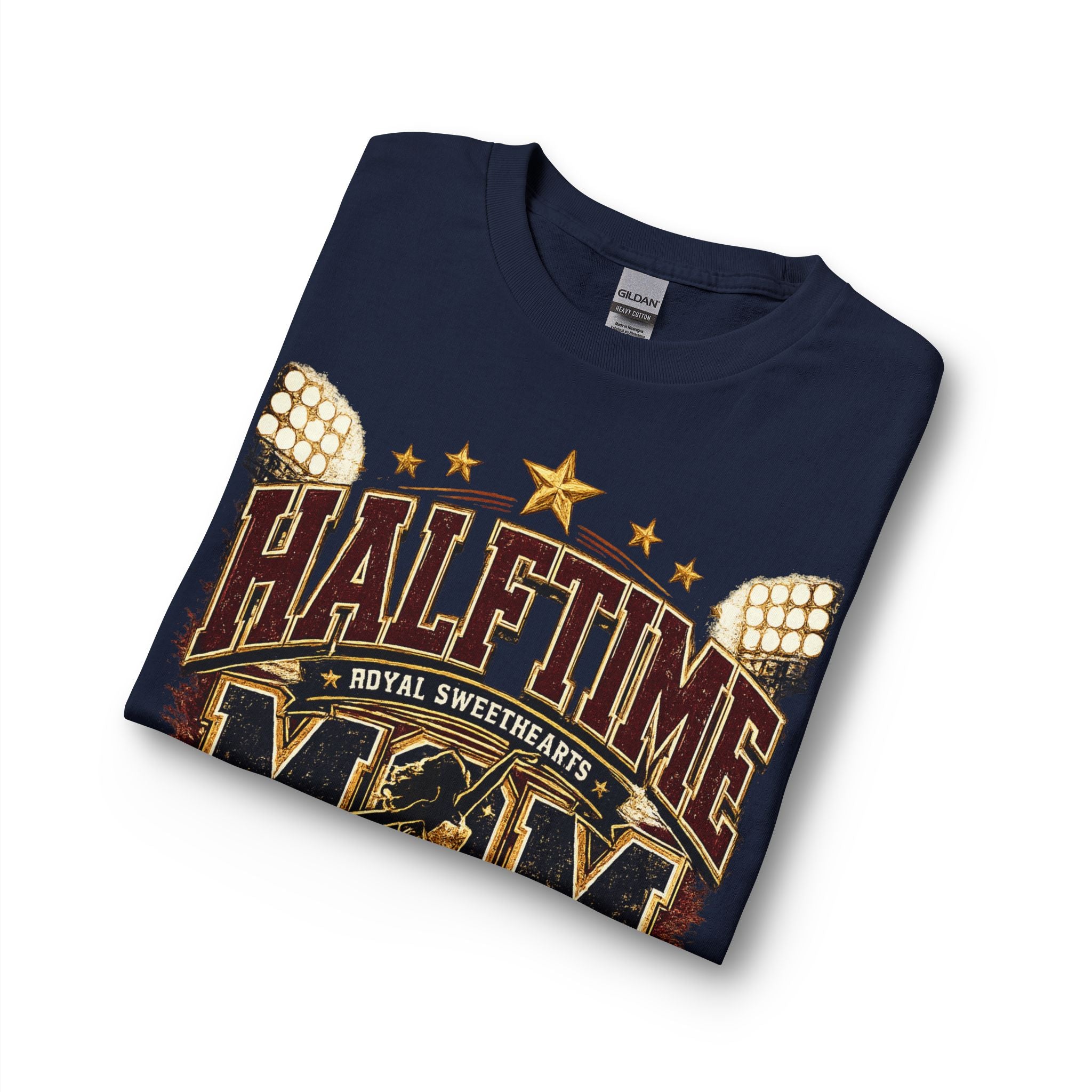 Halftime Mom Long Sleeve Tee – Football Mom Shirt (The Real Show Starts At Halftime)