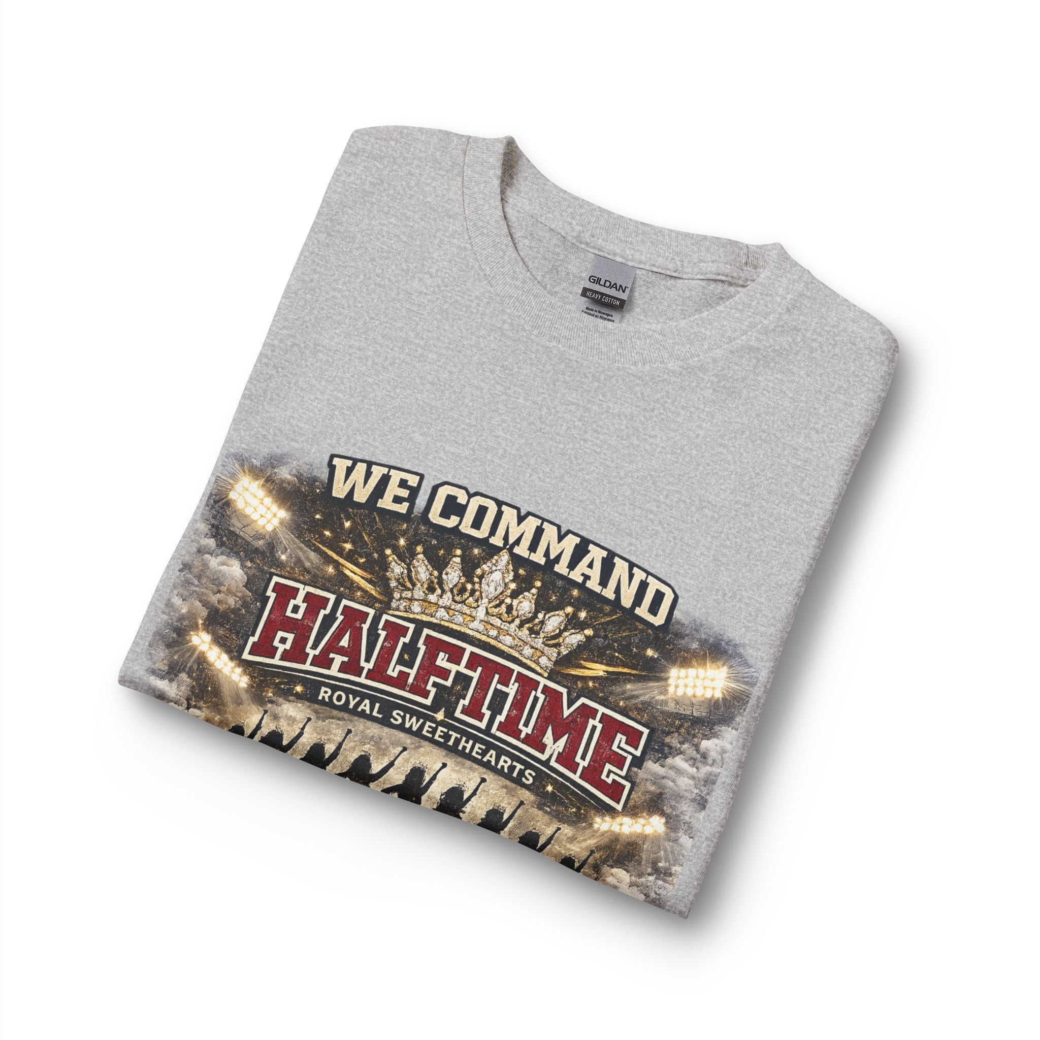 Halftime Dance Crew Long Sleeve Shirt — “We Command Halftime” Football Game Tee