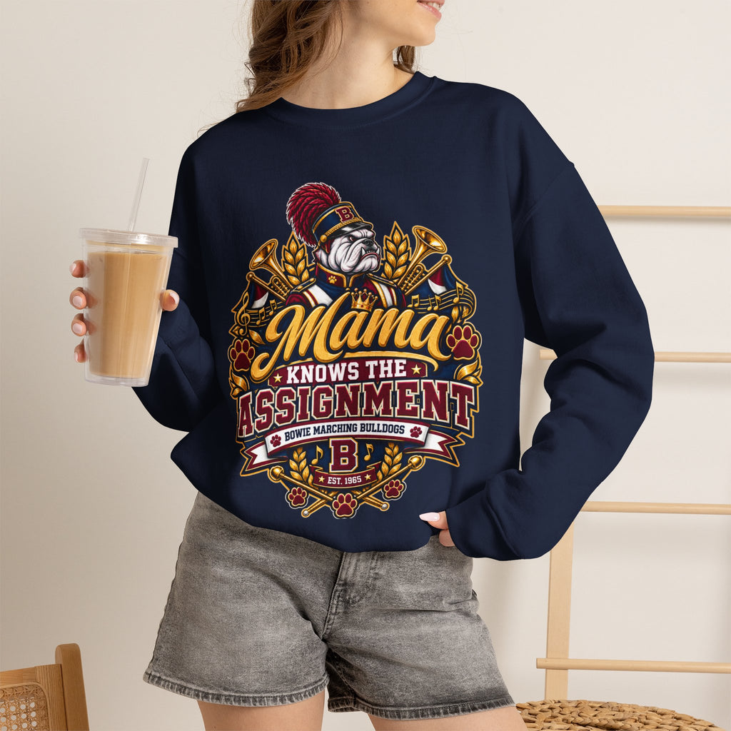 Mama Knows the Assignment Sweatshirt – Vintage Barber Shop Graphic Crewneck